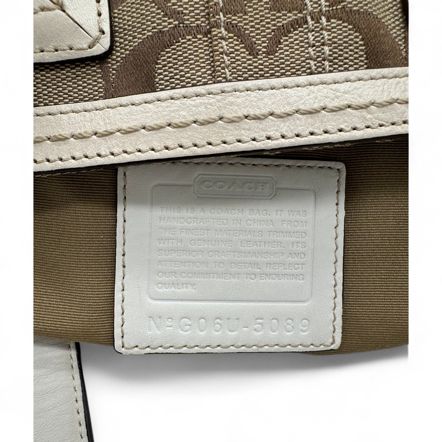Vintage Coach 5089 Buckle Detail Shoulder Bag - Thanks it's Vintage
