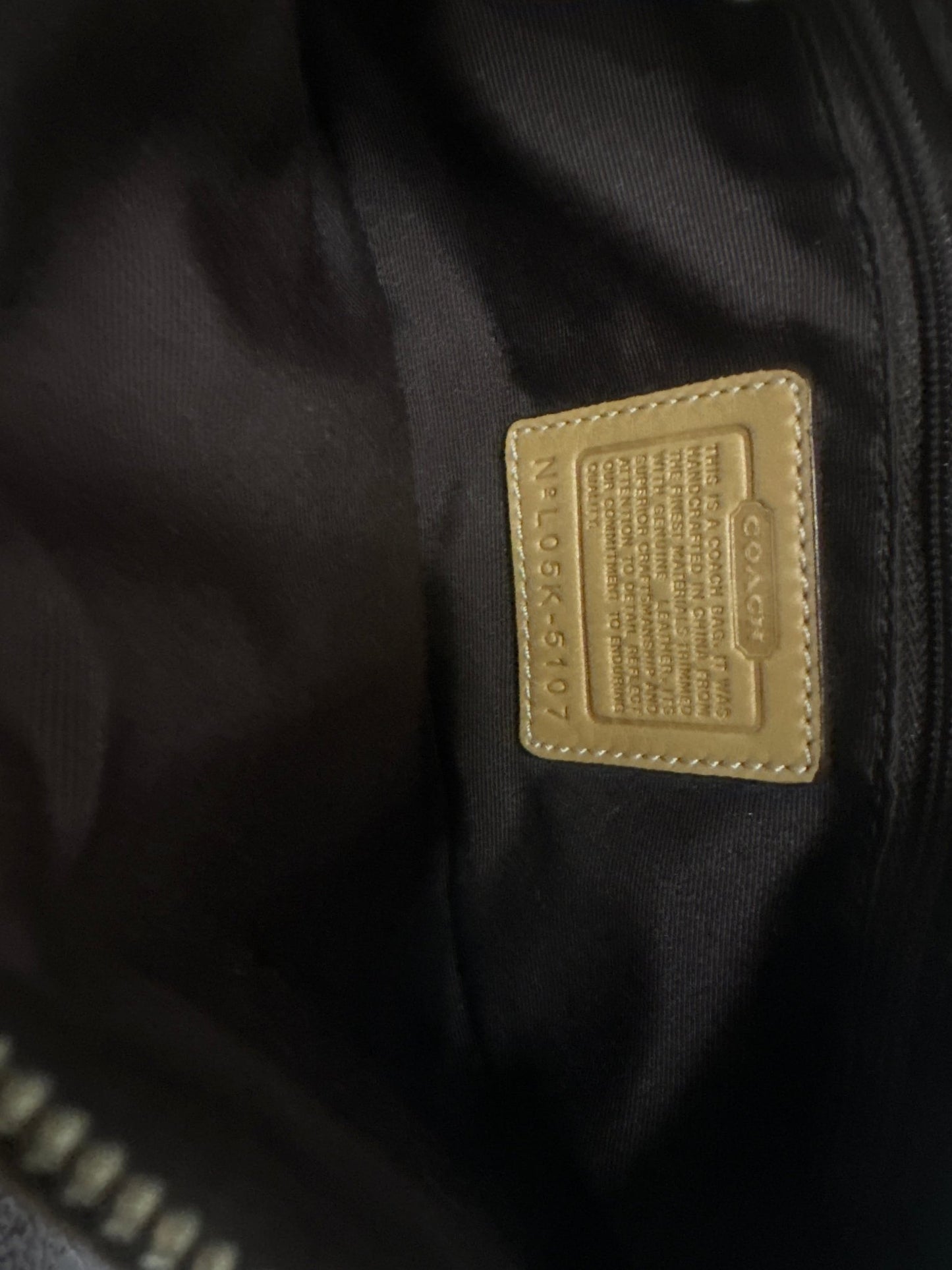 Vintage Coach 5107 Demi Soho Shoulder Bag - Thanks it's Vintage