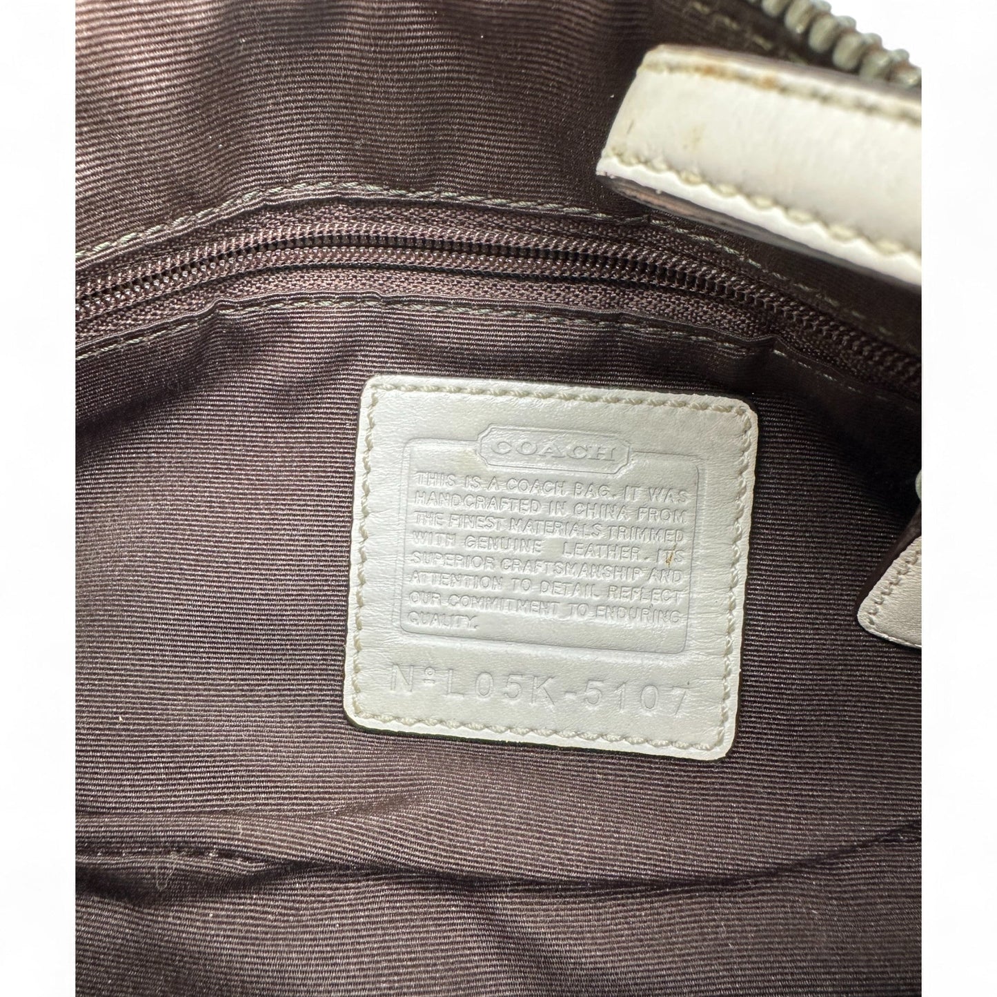 Vintage Coach 5107 Demi Soho Shoulder Bag - Thanks it's Vintage