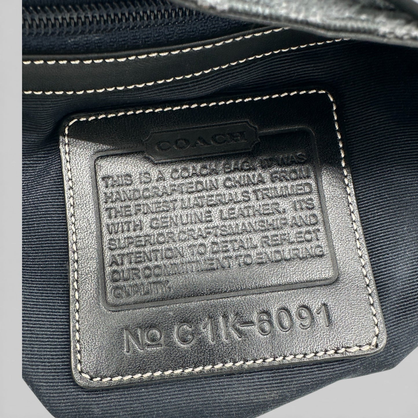 Vintage Coach 6091 Hamptons Clip Shoulder Bag - Thanks it's Vintage