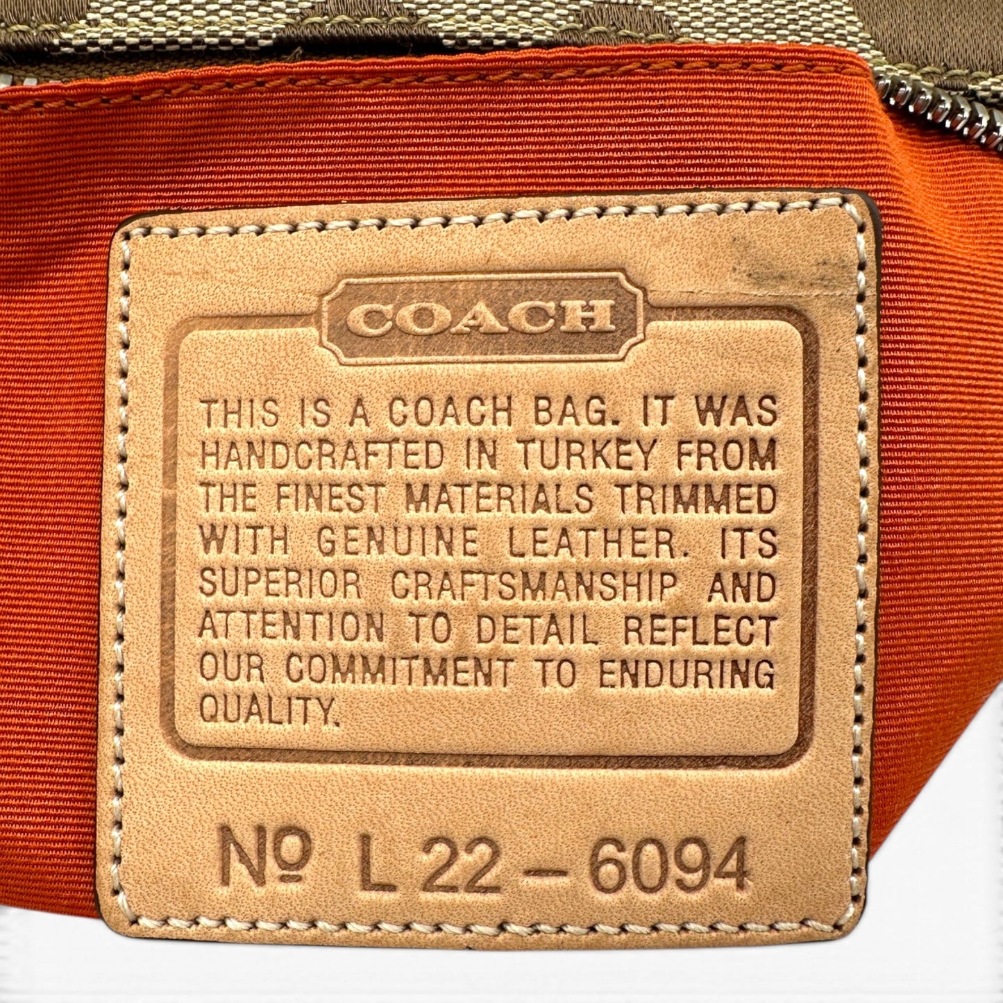 Vintage Coach 6094 Demi Mini Shoulder Bag - Thanks it's Vintage