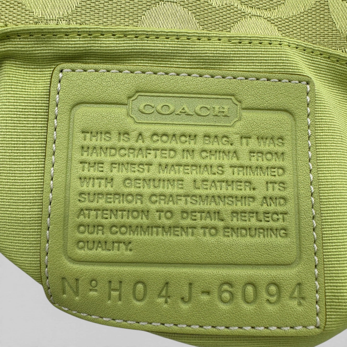 Vintage Coach 6094 Demi Shoulder Bag - Thanks it's Vintage