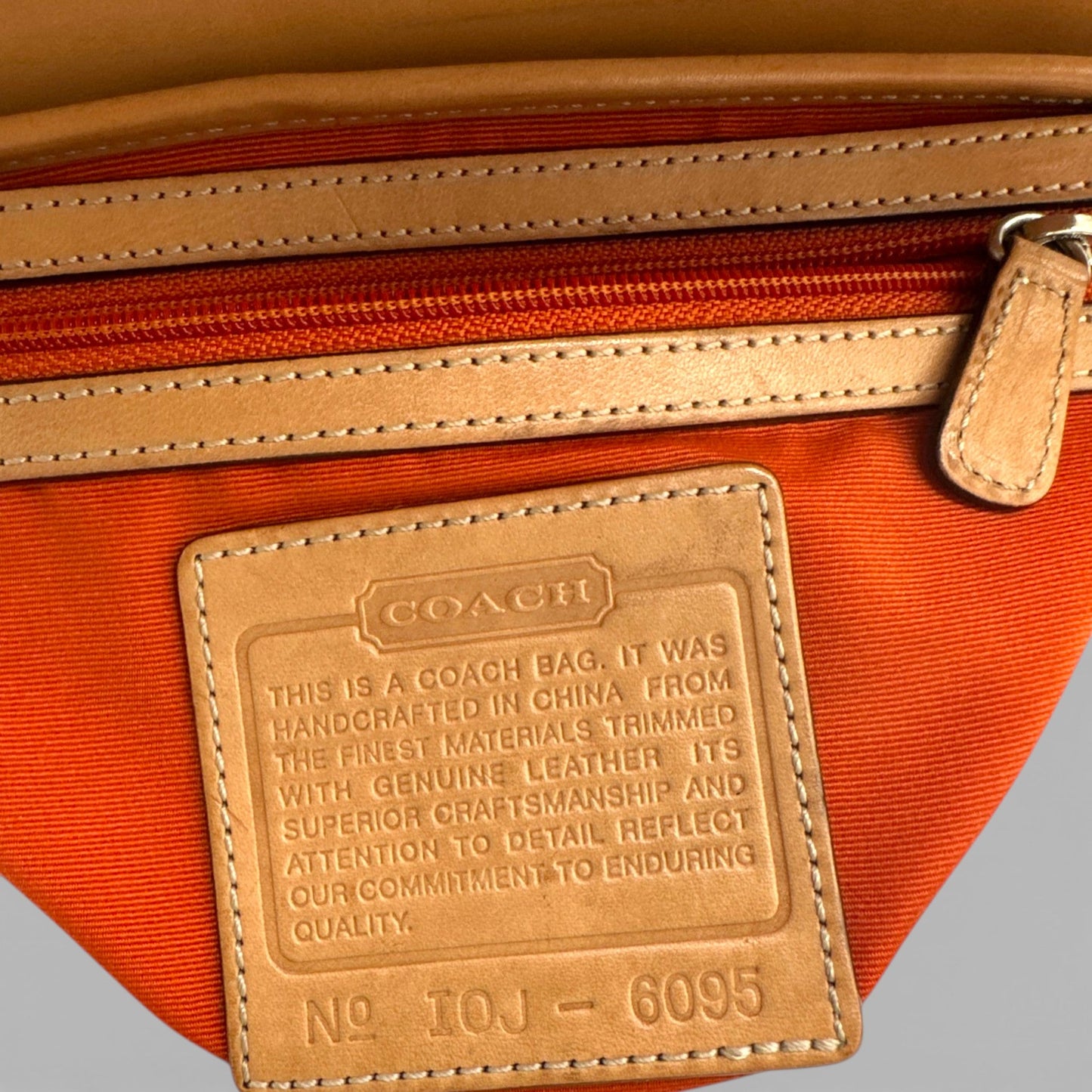 Vintage Coach 6095 Signature Shoulder Bag - Thanks it's Vintage