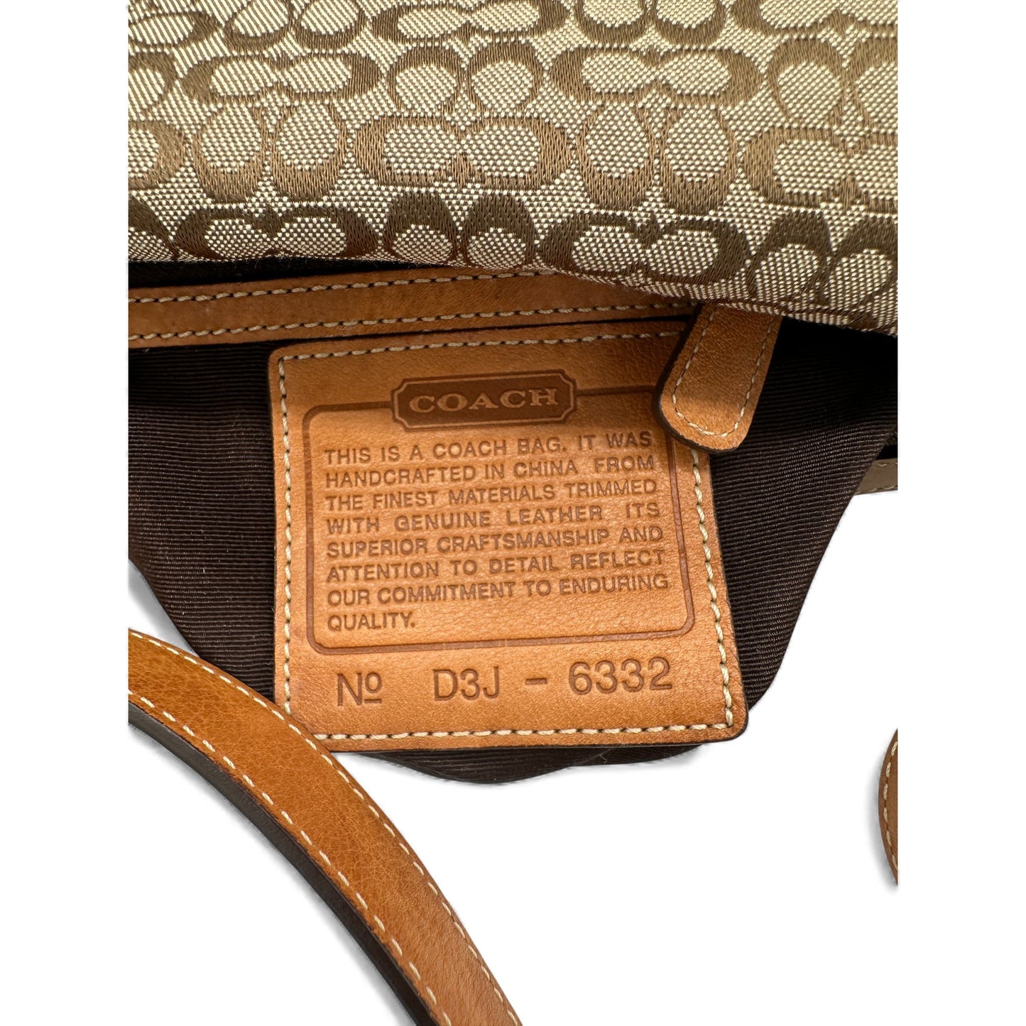 Vintage Coach 6332 Shoulder Bag - Thanks it's Vintage