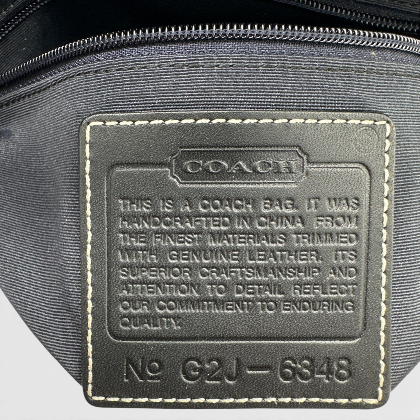 Vintage Coach 6348 Demi Hampton Clip Shoulder Bag - Thanks it's Vintage