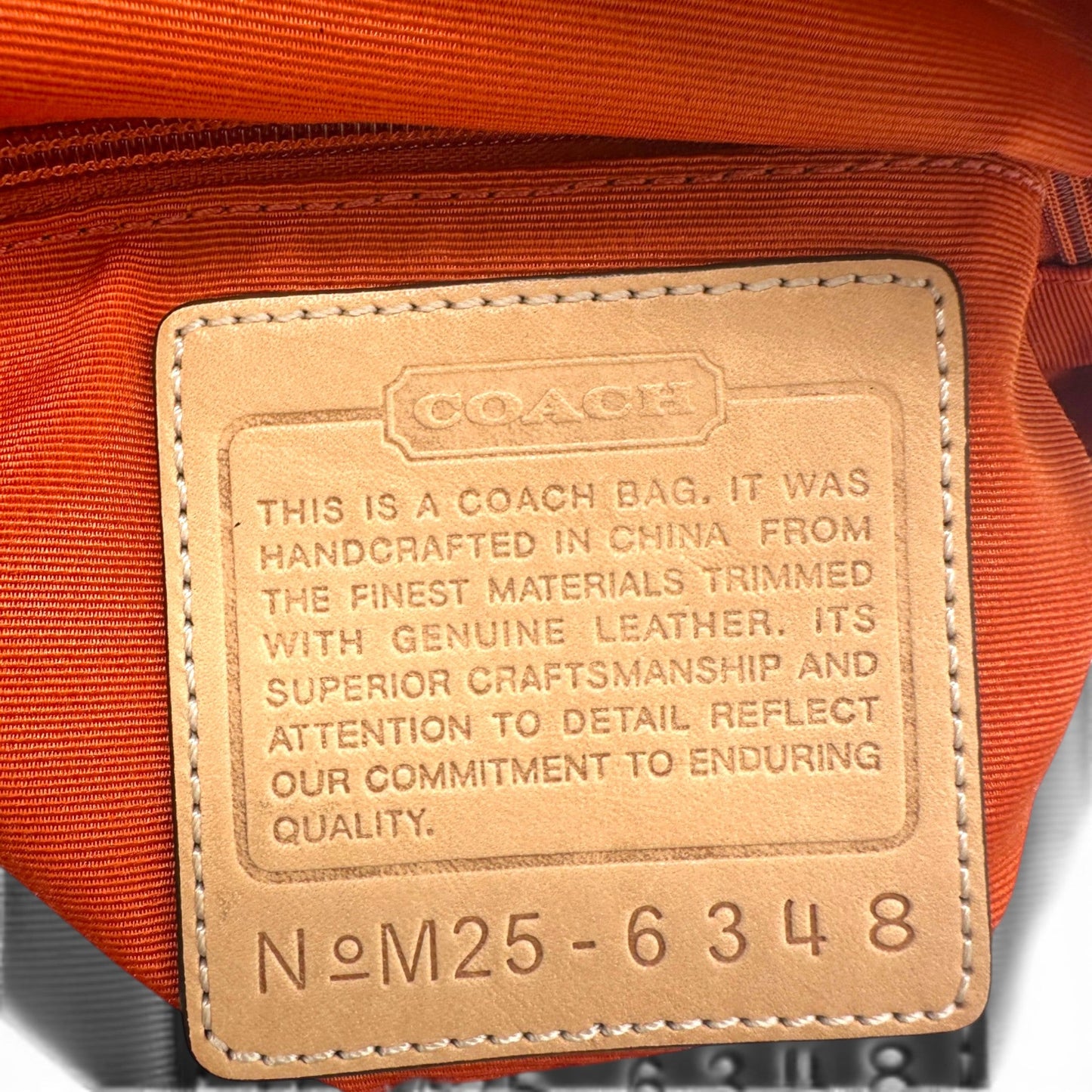 Vintage Coach 6348 Hampton Clip Shoulder Bag - Thanks it's Vintage