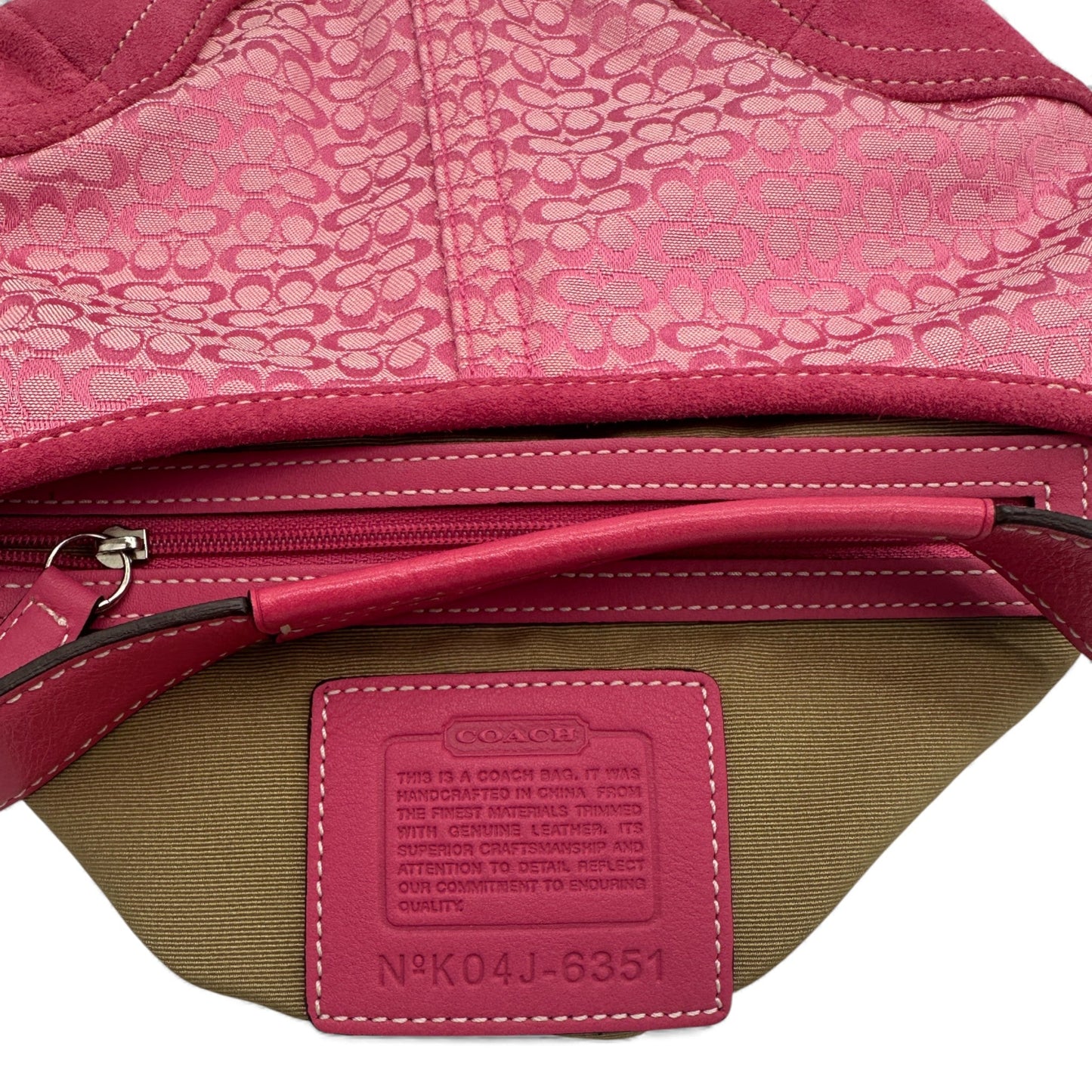 Vintage Coach 6351 Pink Soho Shoulder Bag - Thanks it's Vintage