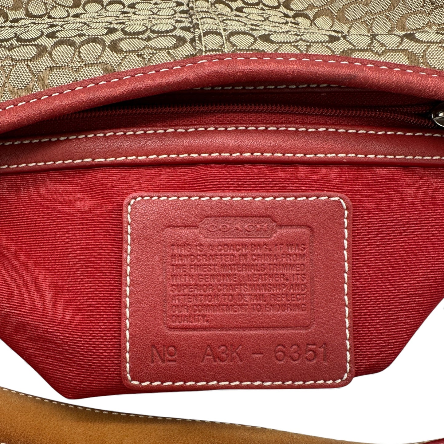 Vintage Coach 6351 Red Soho Shoulder Bag - Thanks it's Vintage