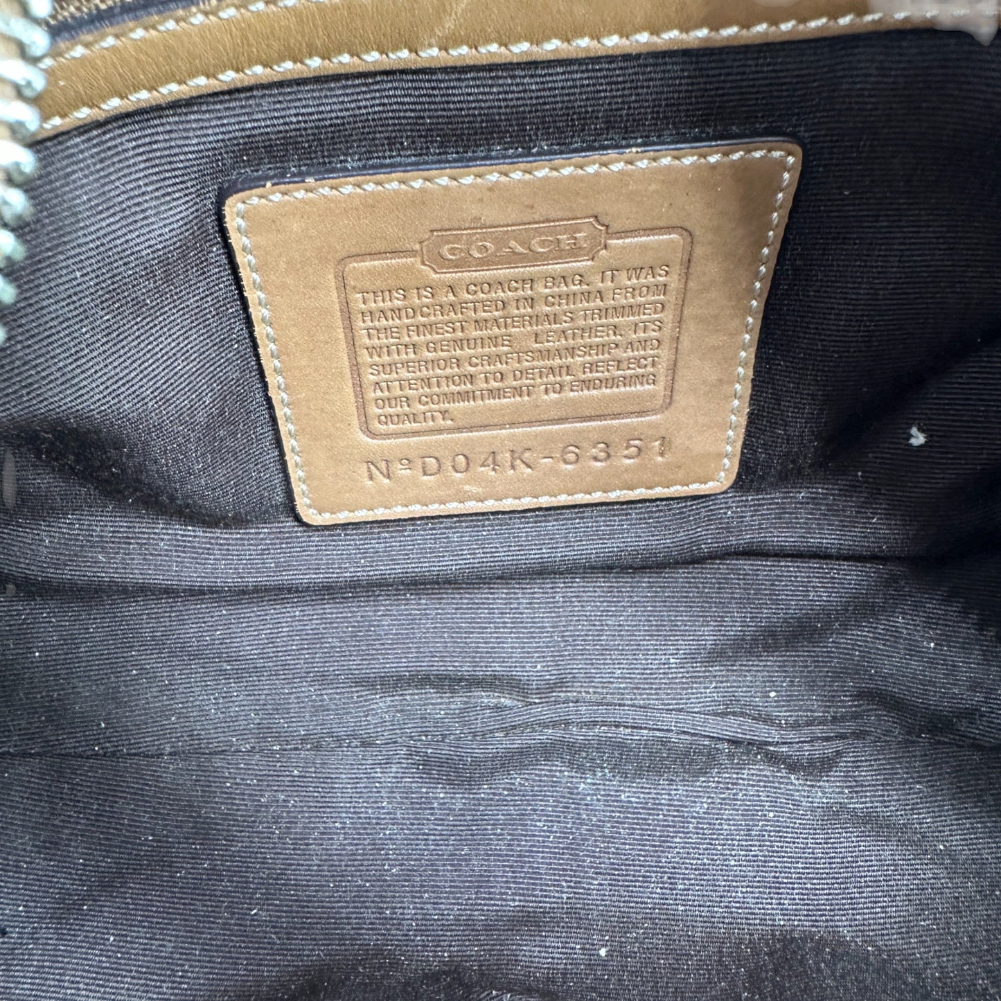 Vintage Coach 6351 Soho Shoulder Bag - Thanks it's Vintage