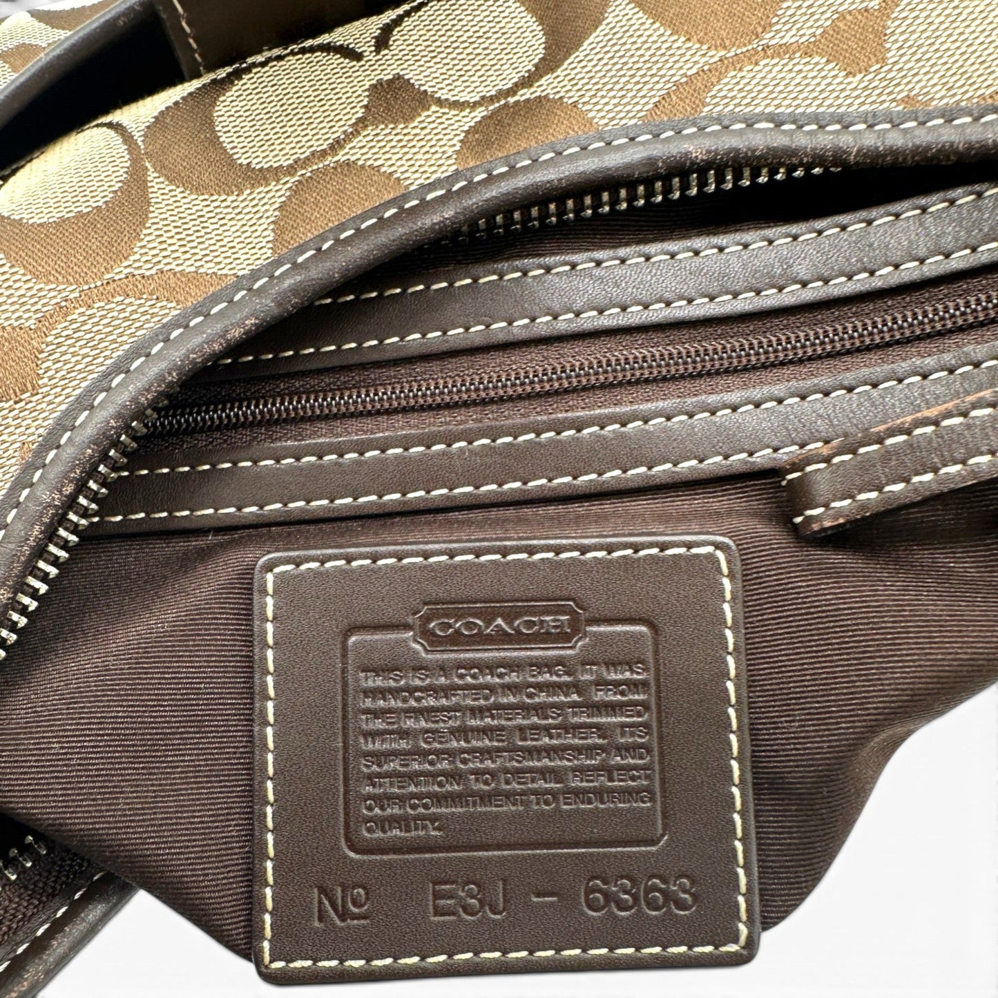 Vintage Coach 6363 Crescent Soho Buckle Shoulder Bag - Thanks it's Vintage