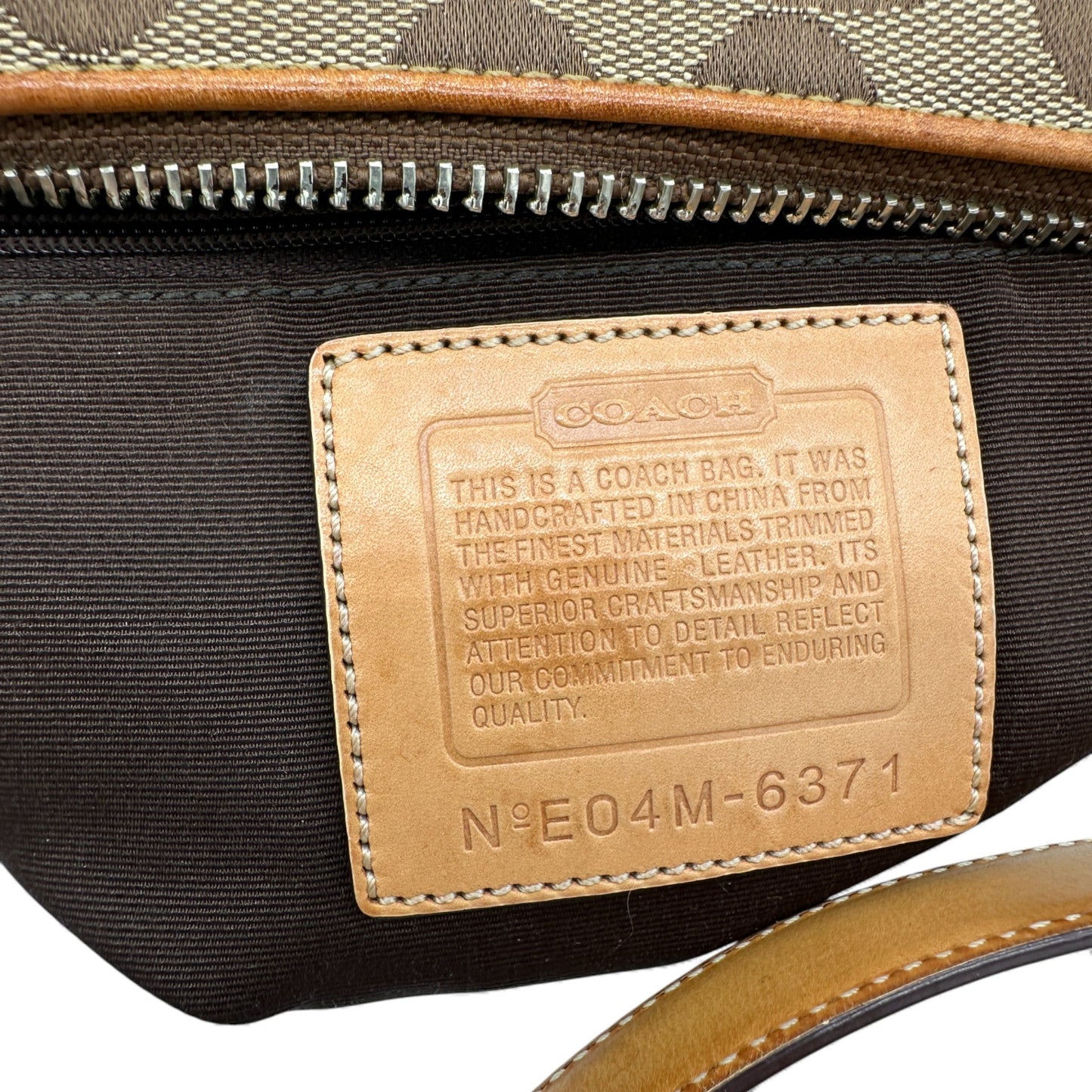 Vintage Coach 6371 Baguette Shoulder Bag - Thanks it's Vintage