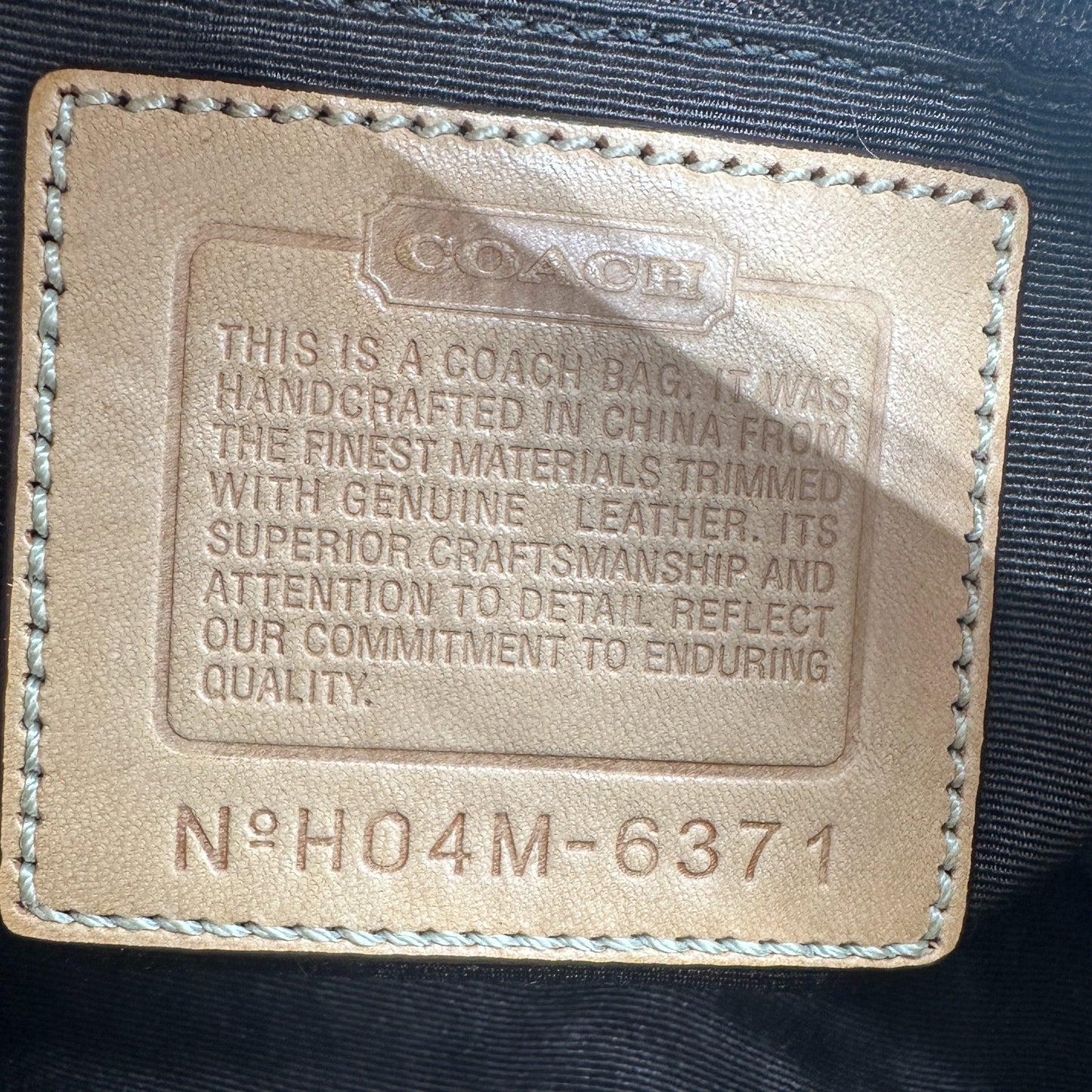 Vintage Coach 6371 Baguette Shoulder Bag - Thanks it's Vintage