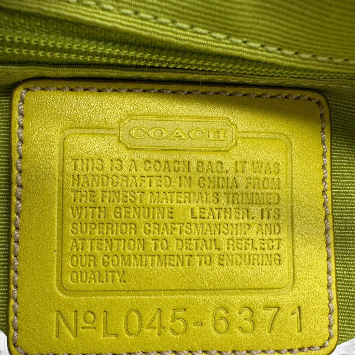 Vintage Coach 6371 East West Baguette Shoulder Bag - Thanks it's Vintage