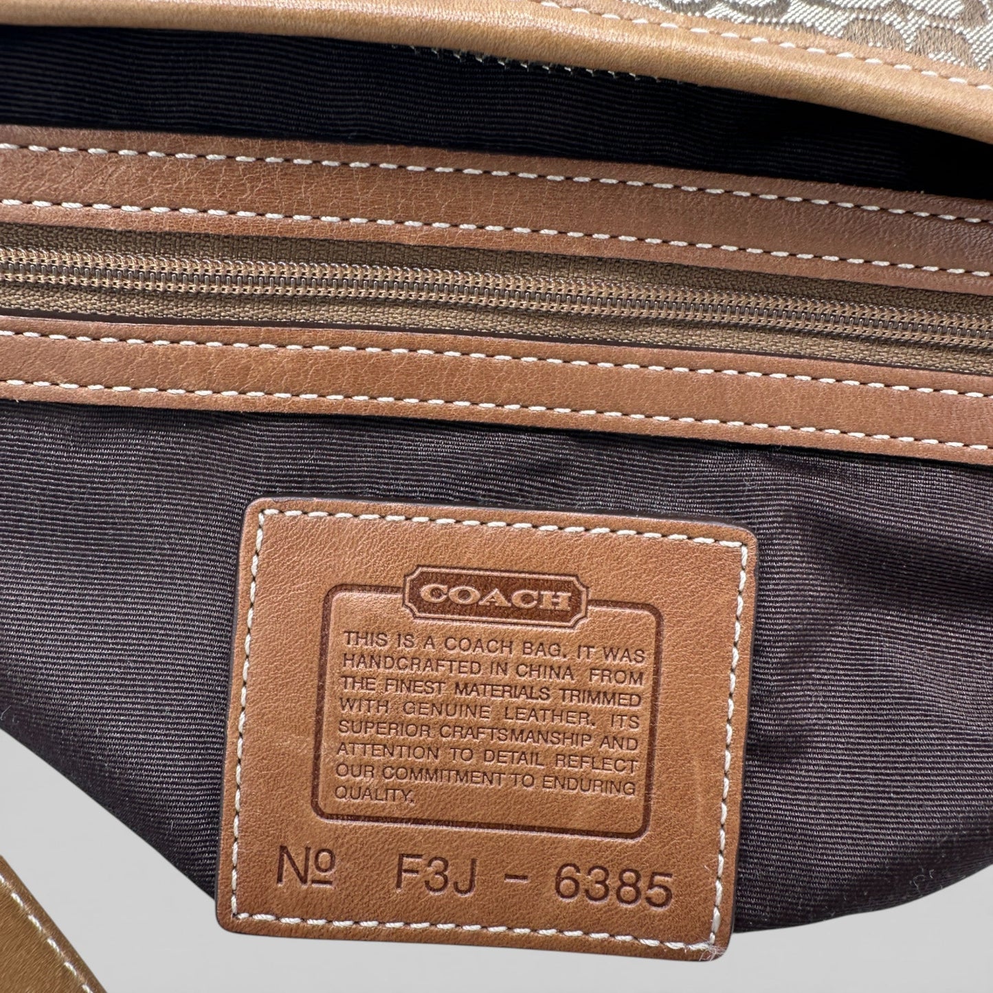 Vintage Coach 6385 Croissant Shoulder Bag - Thanks it's Vintage