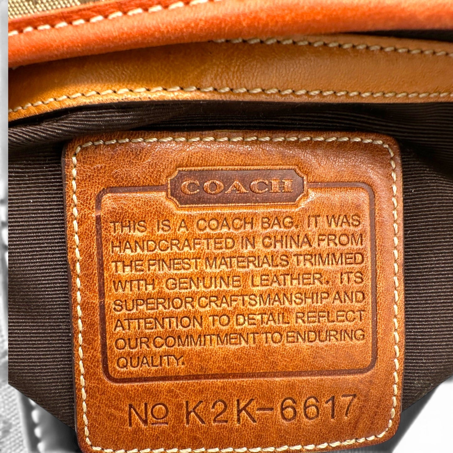 Vintage Coach 6617 Slouchy Ergo Shoulder Bag - Thanks it's Vintage