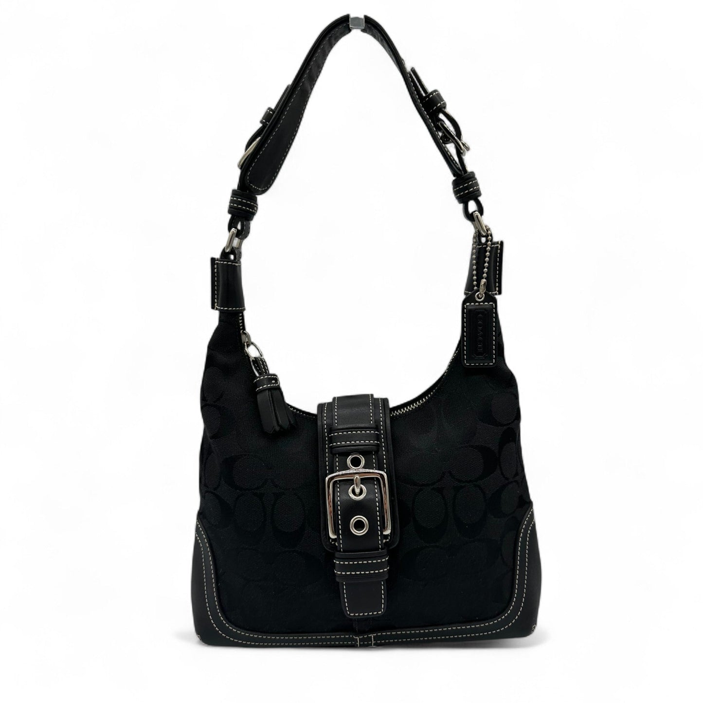 Vintage Coach 6823 Soho Black Crescent Shoulder Bag - Thanks it's Vintage