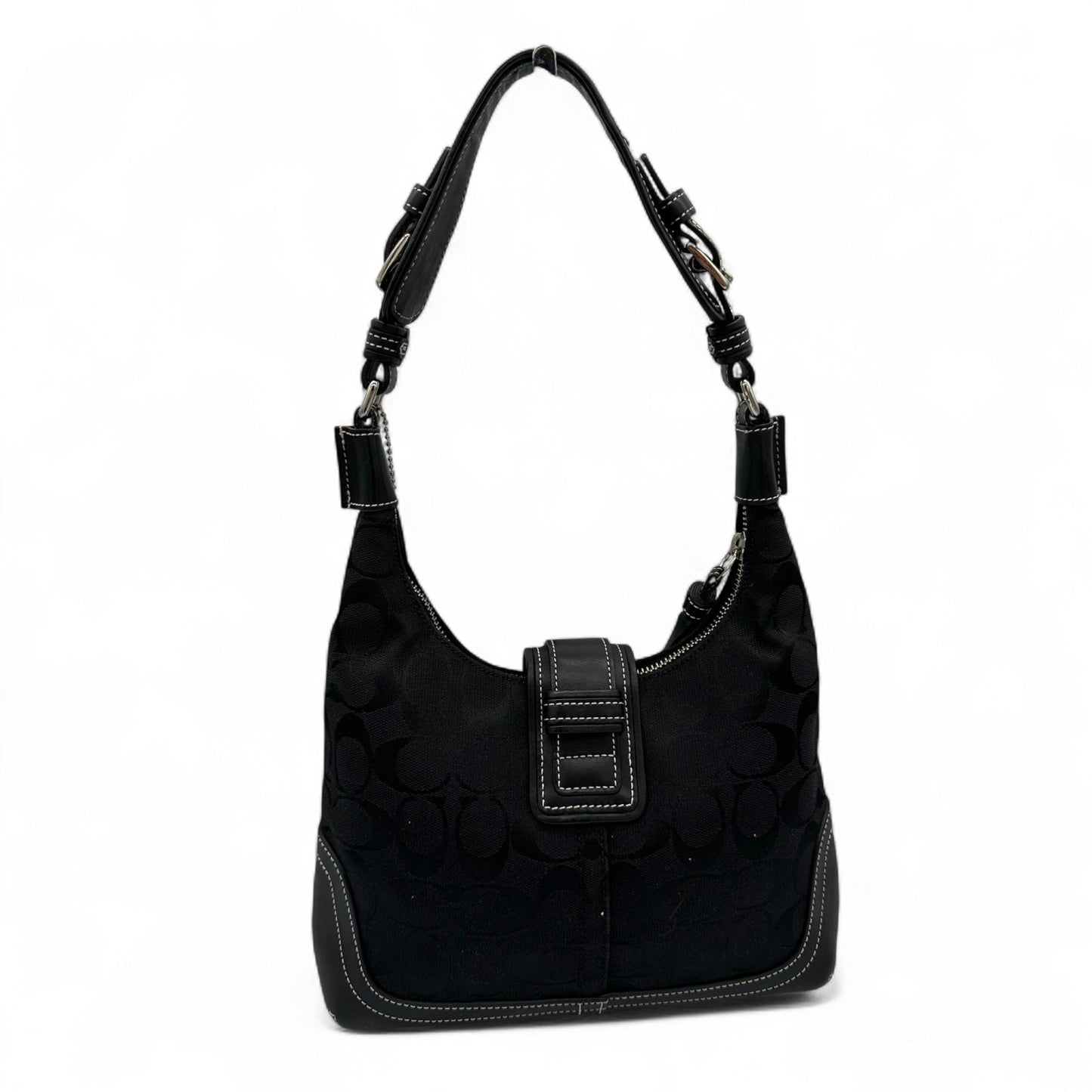 Vintage Coach 6823 Soho Black Crescent Shoulder Bag - Thanks it's Vintage