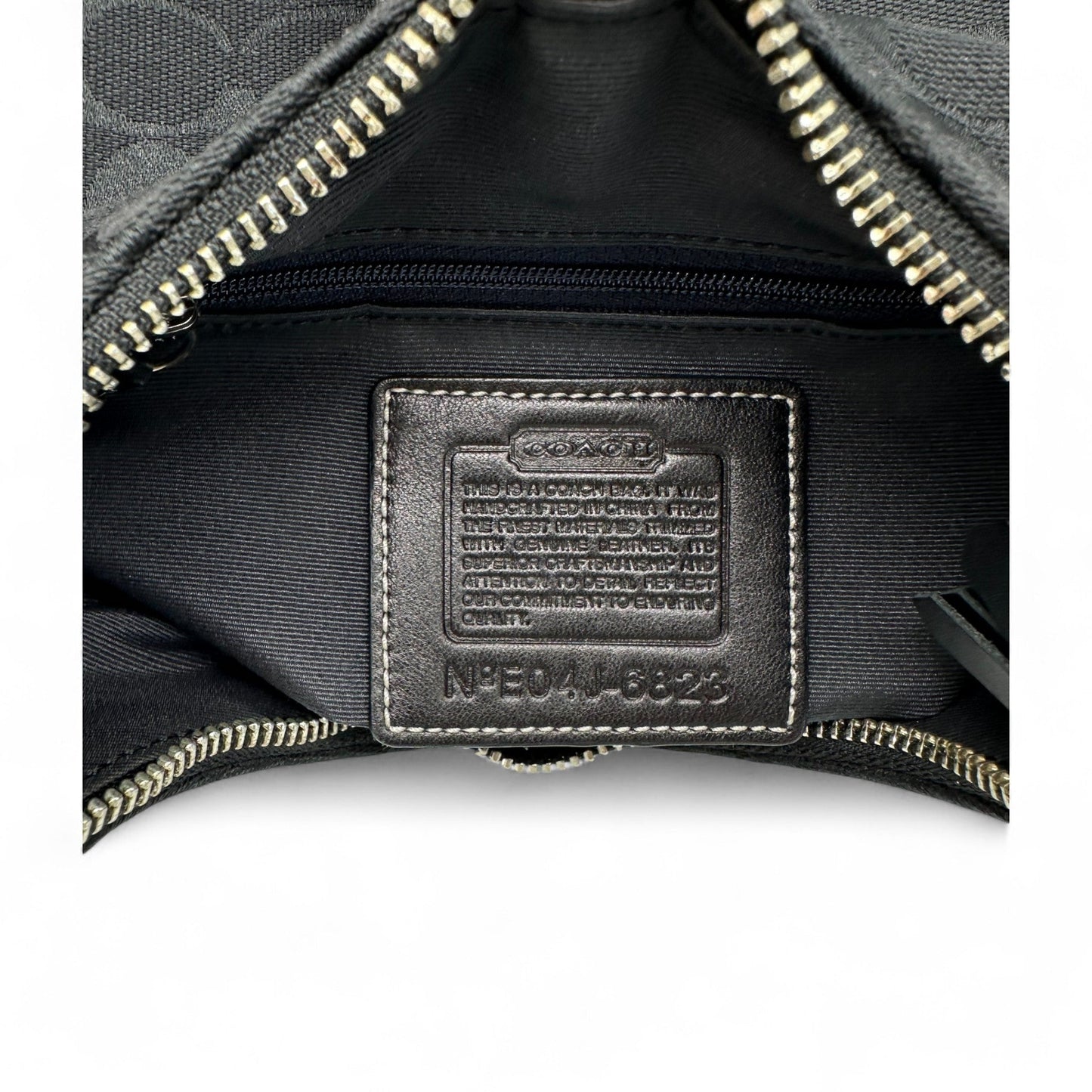 Vintage Coach 6823 Soho Black Crescent Shoulder Bag - Thanks it's Vintage