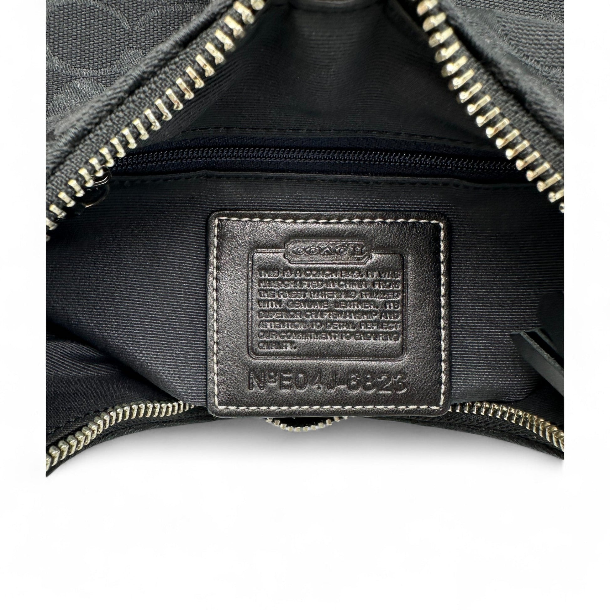 Vintage Coach 6823 Soho Black Crescent Shoulder Bag - Thanks it's Vintage