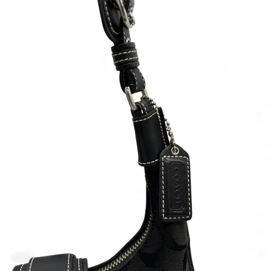 Vintage Coach 6823 Soho Black Crescent Shoulder Bag - Thanks it's Vintage