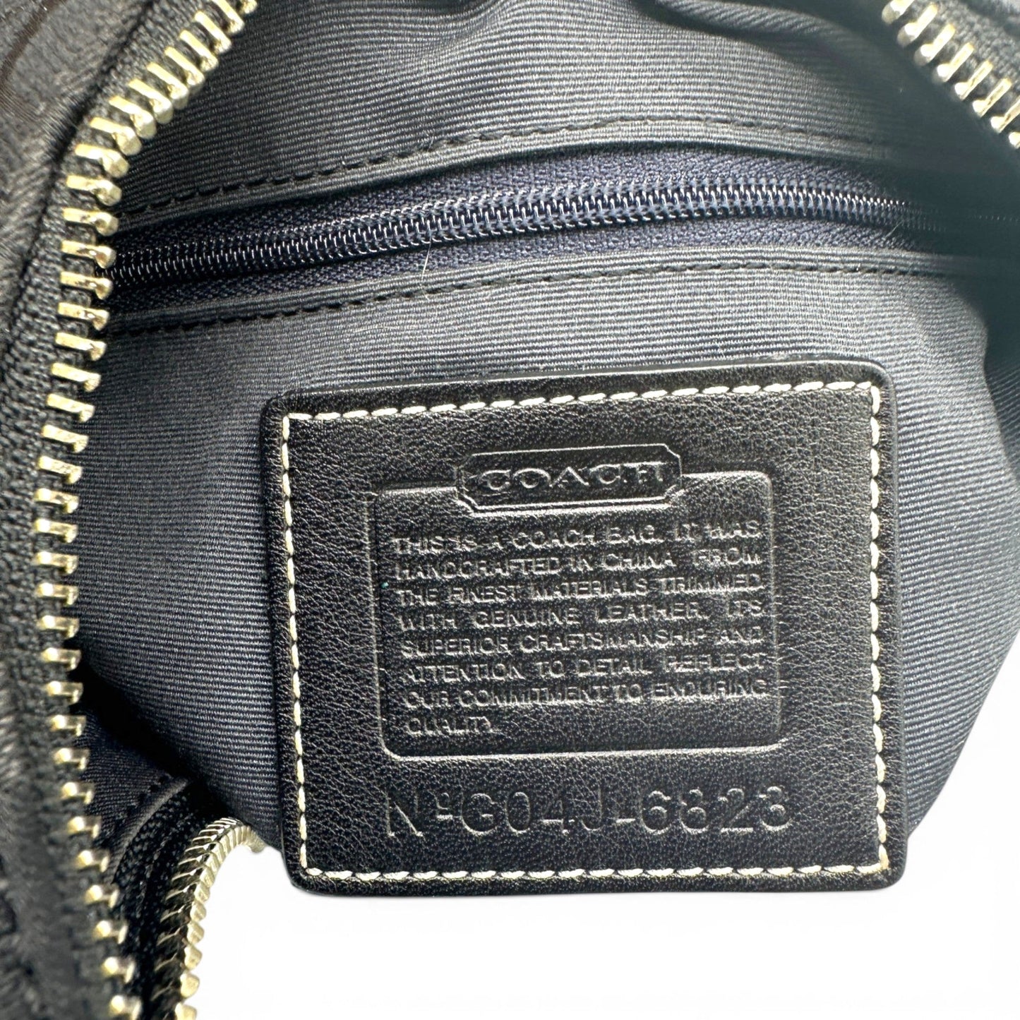 Vintage Coach 6823 Soho Black Crescent Shoulder Bag - Thanks it's Vintage