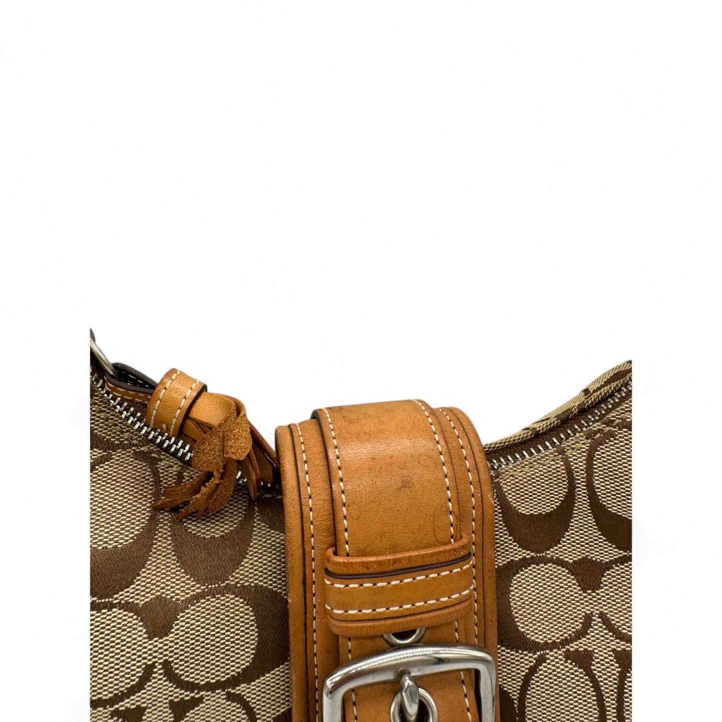 Vintage Coach 6824 Soho Crescent Monogram Shoulder Bag - Thanks it's Vintage