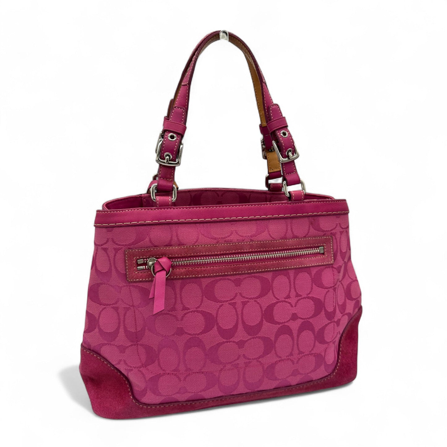 Vintage Coach 6830 Pink Monogram Handbag - Thanks it's Vintage