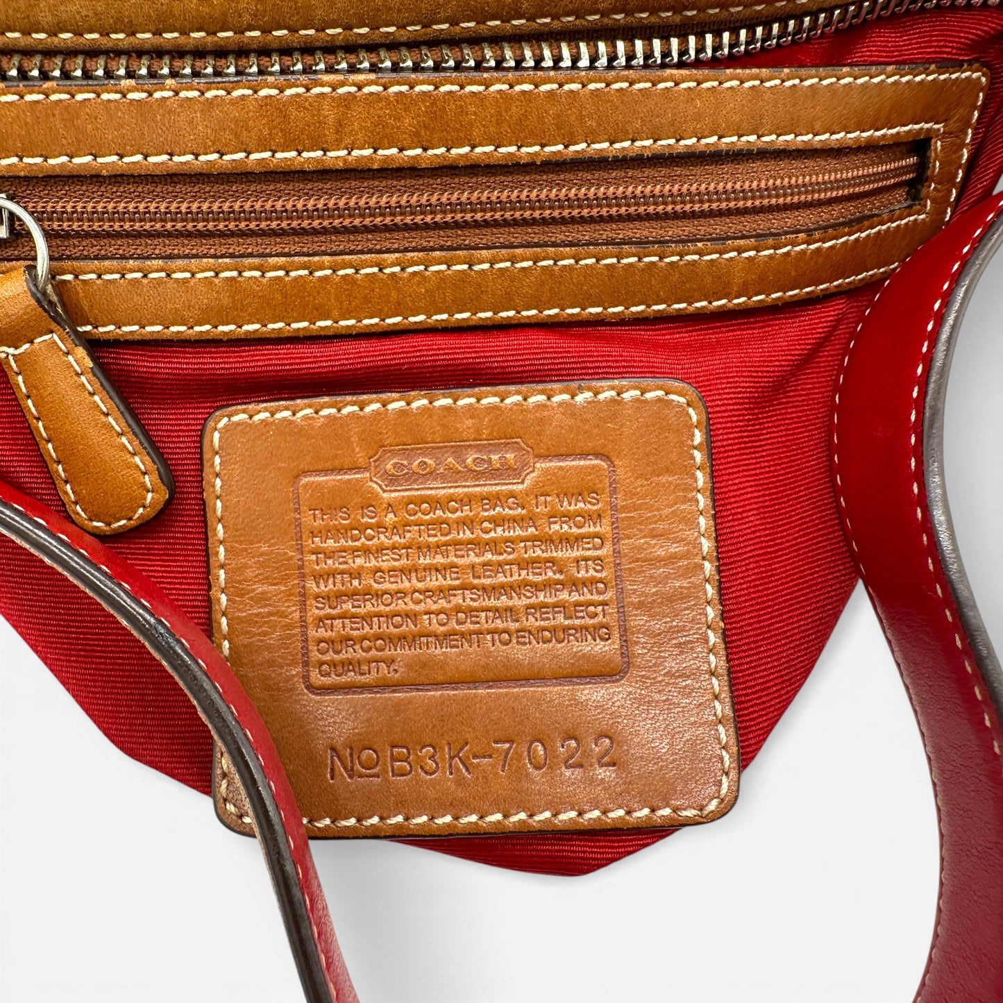 Vintage Coach 7022 Denim Monogram Shoulder Bag - Thanks it's Vintage