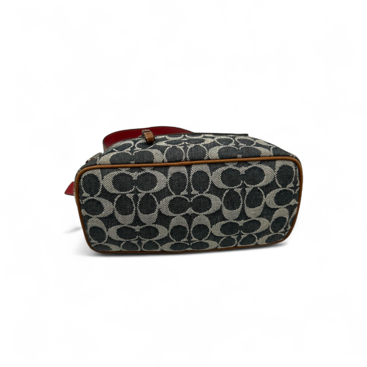 Vintage Coach 7022 Denim Monogram Shoulder Bag - Thanks it's Vintage