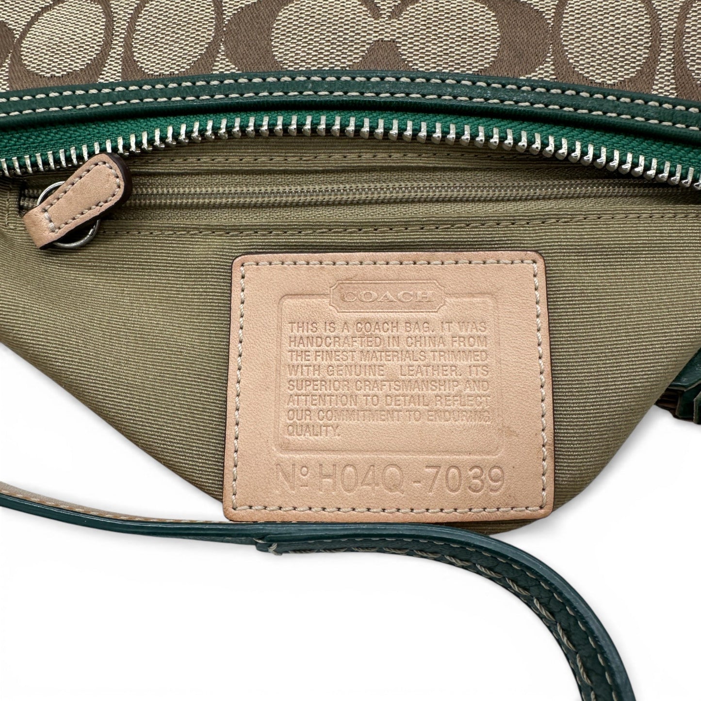 Vintage Coach 7039 East West Baguette Shoulder Bag - Thanks it's Vintage