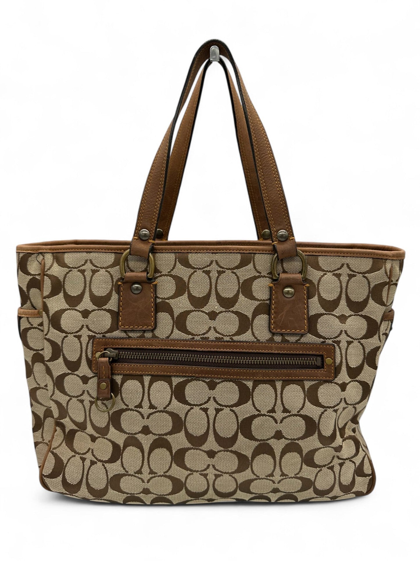 Vintage Coach 7066 Limited Edition Fall 2004 Monogram Tote Bag - Thanks it's Vintage