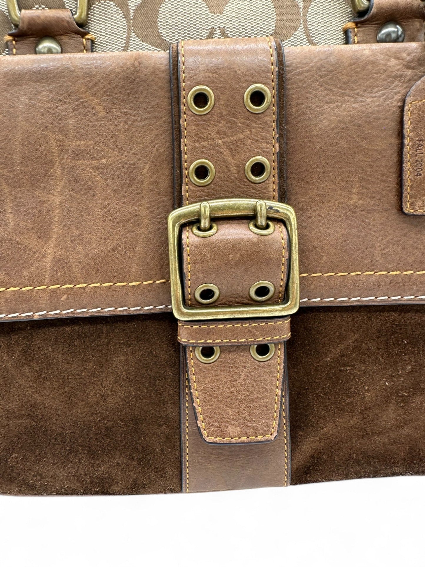 Vintage Coach 7066 Limited Edition Fall 2004 Monogram Tote Bag - Thanks it's Vintage