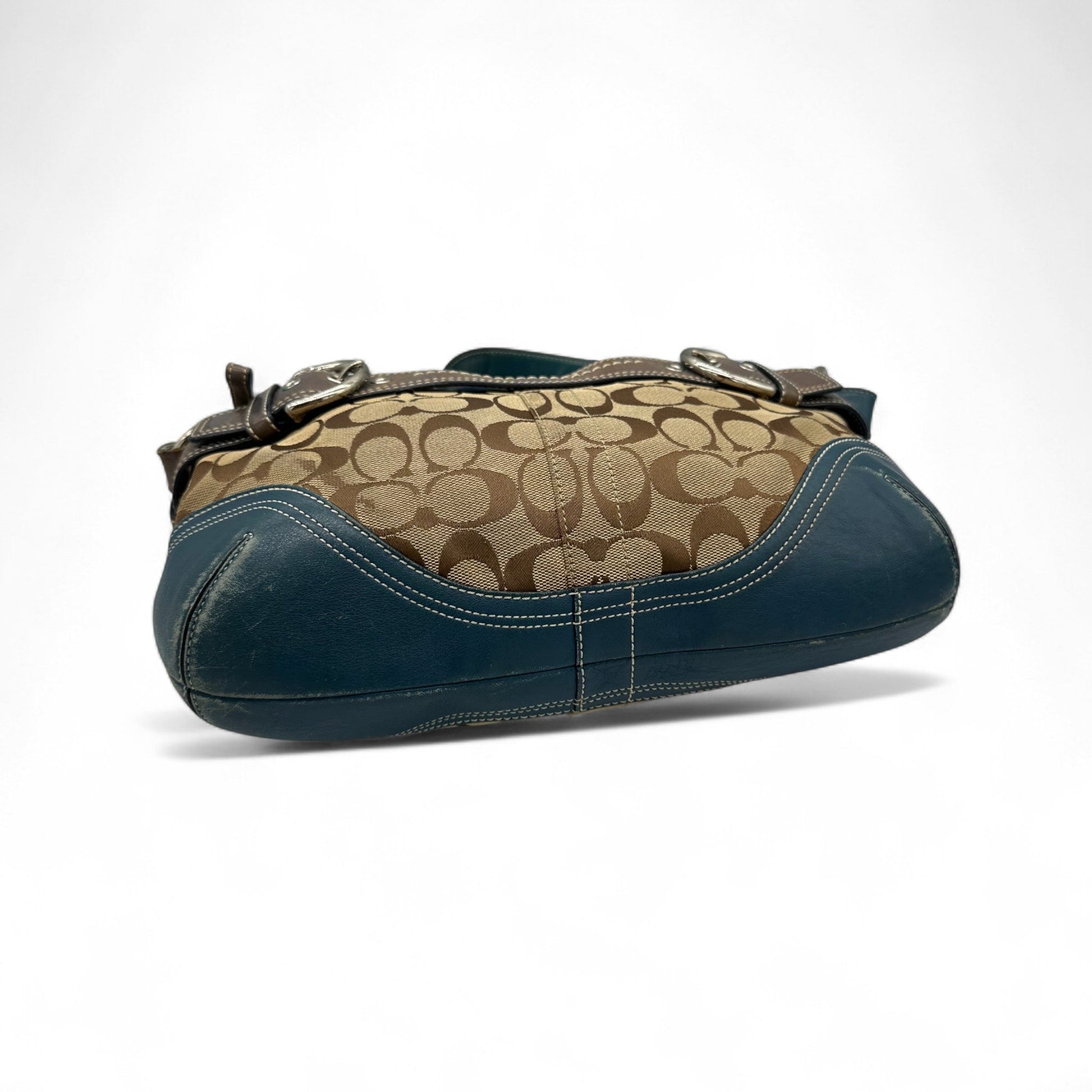 Vintage Coach 7077 Double Buckle Shoulder Bag - Thanks it's Vintage