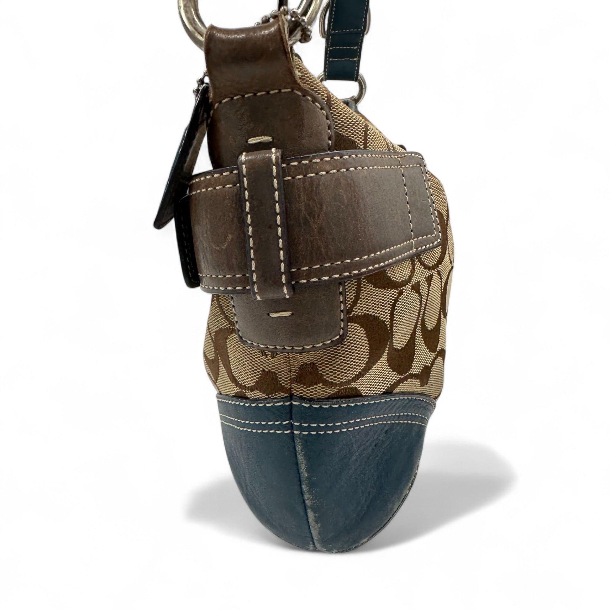 Vintage Coach 7077 Double Buckle Shoulder Bag - Thanks it's Vintage