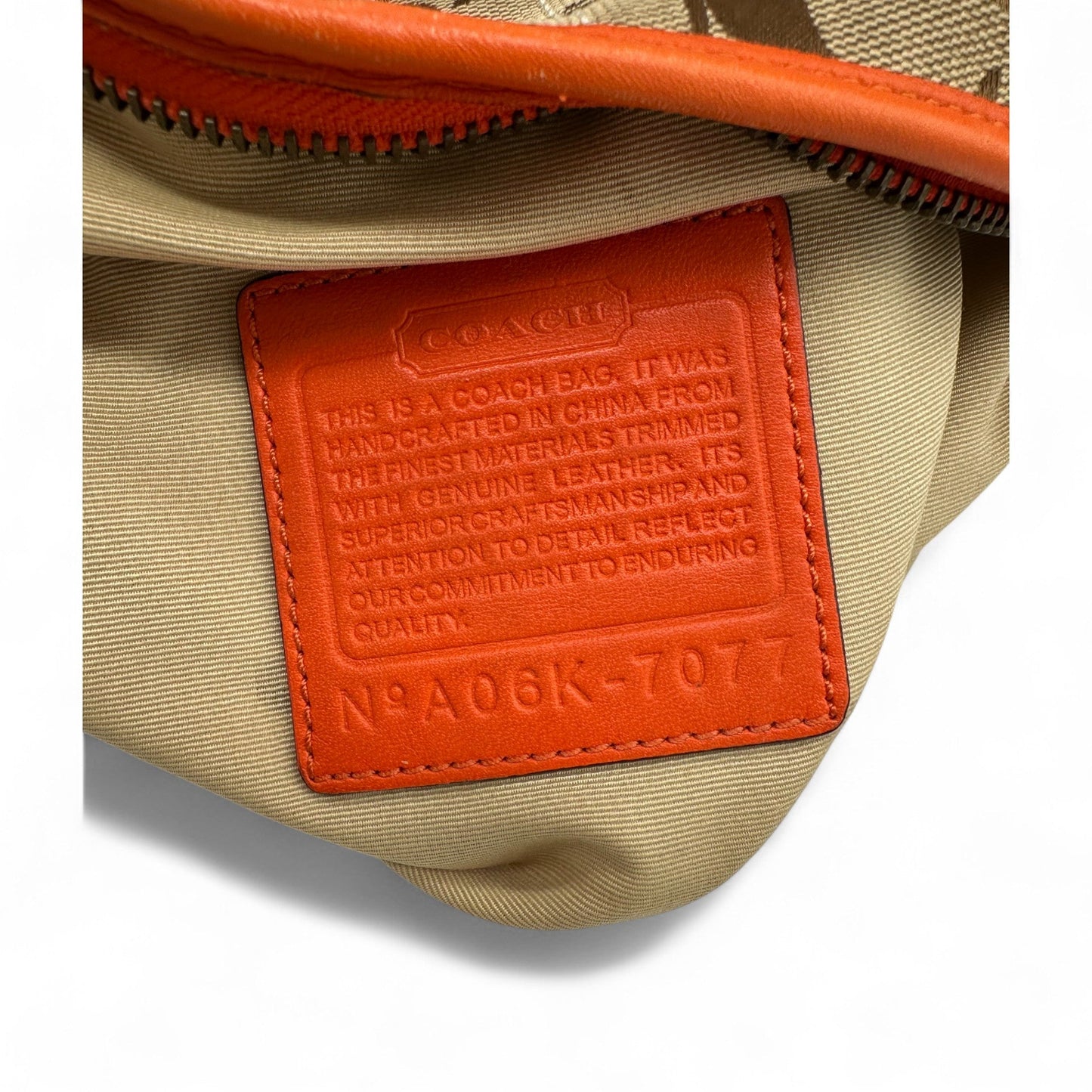 Vintage Coach 7077 Double Buckle Shoulder Bag - Thanks it's Vintage