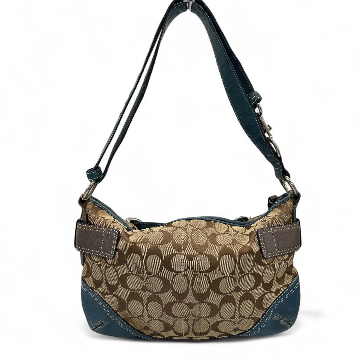 Vintage Coach 7077 Double Buckle Shoulder Bag - Thanks it's Vintage