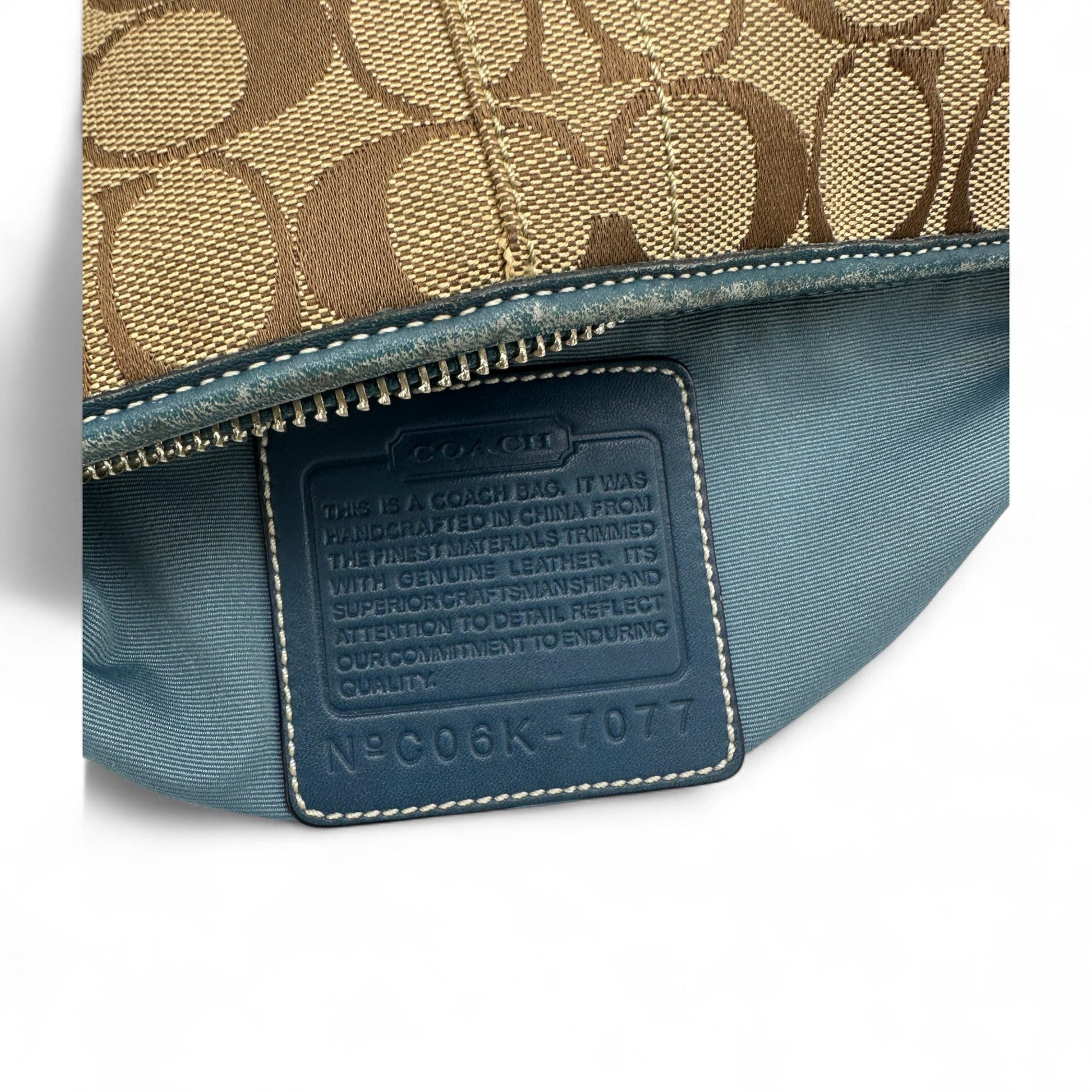 Vintage Coach 7077 Double Buckle Shoulder Bag - Thanks it's Vintage