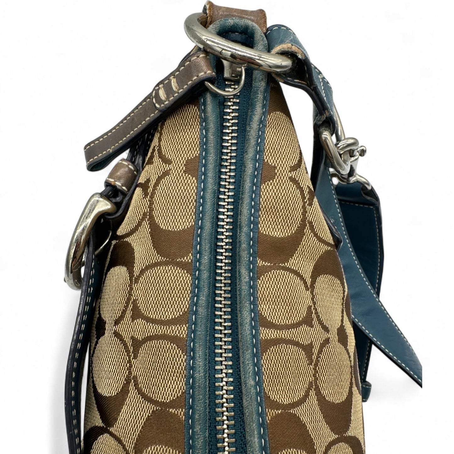 Vintage Coach 7077 Double Buckle Shoulder Bag - Thanks it's Vintage