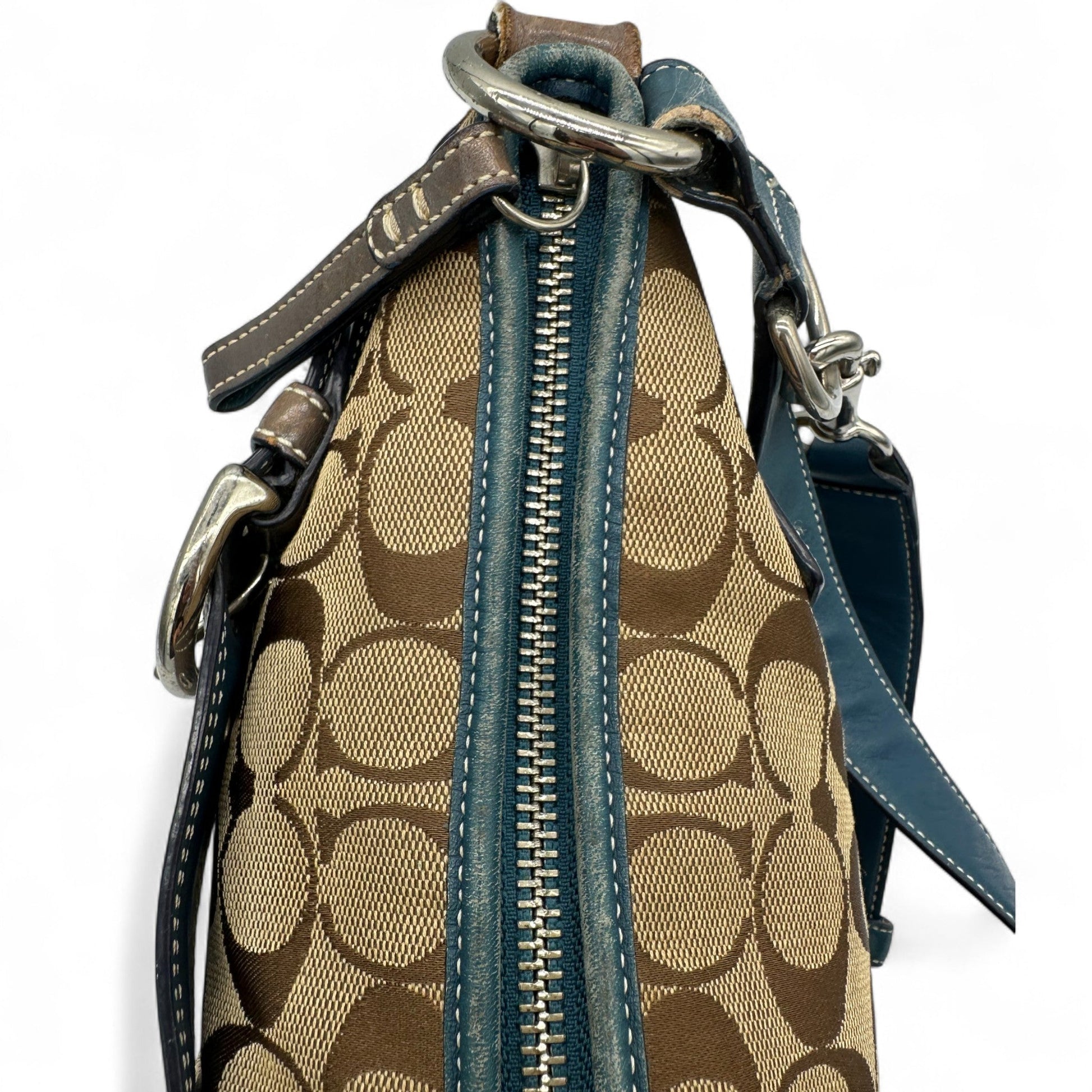 Vintage Coach 7077 Double Buckle Shoulder Bag - Thanks it's Vintage