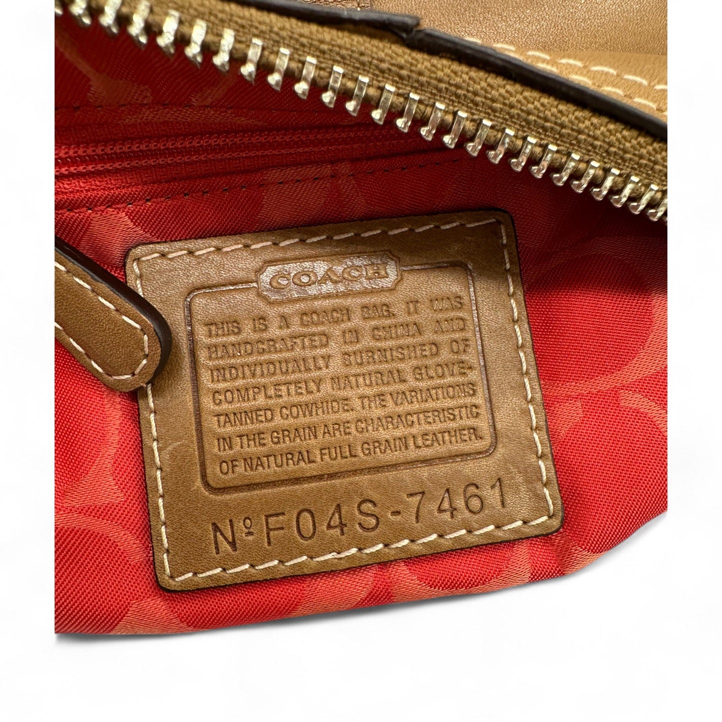 Vintage Coach 7461 East West Baguette Shoulder Bag - Thanks it's Vintage