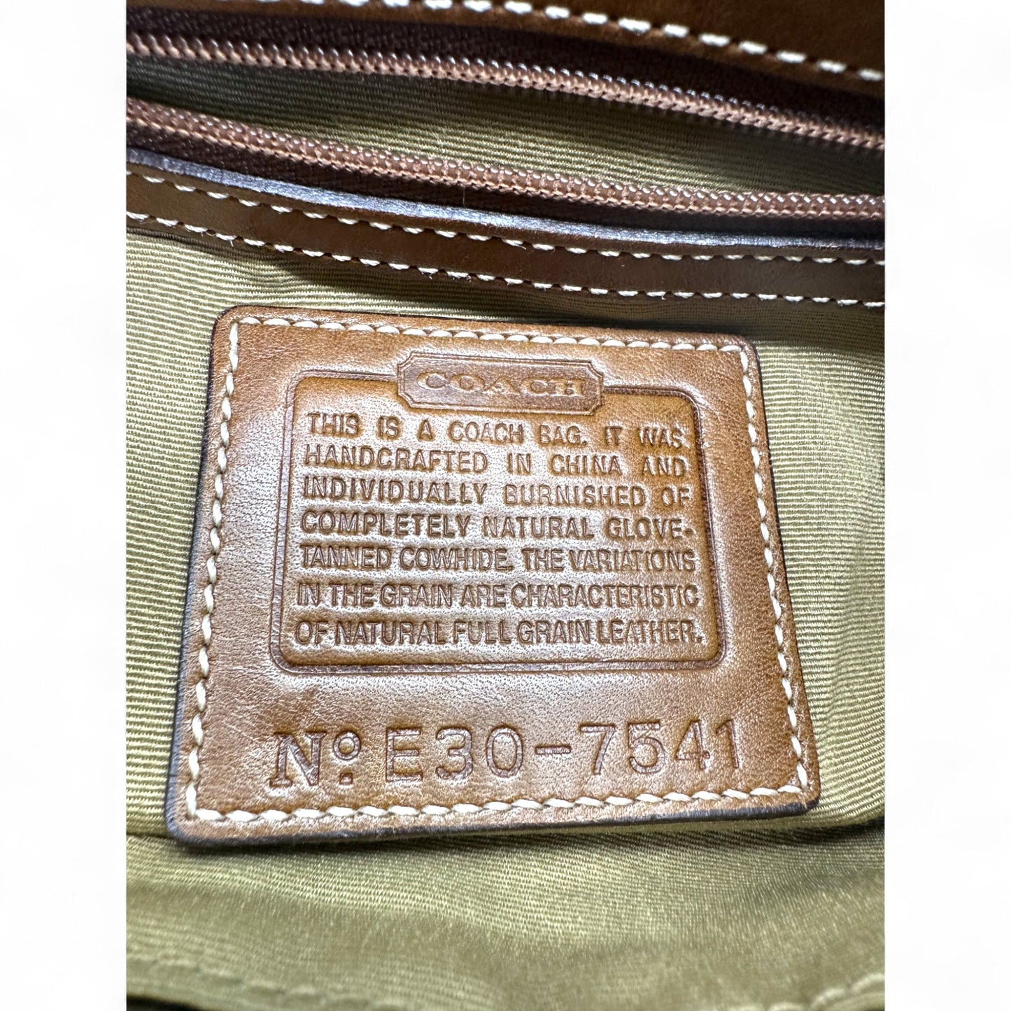 Vintage Coach 7541 Soho Crescent Shoulder Bag - Thanks it's Vintage