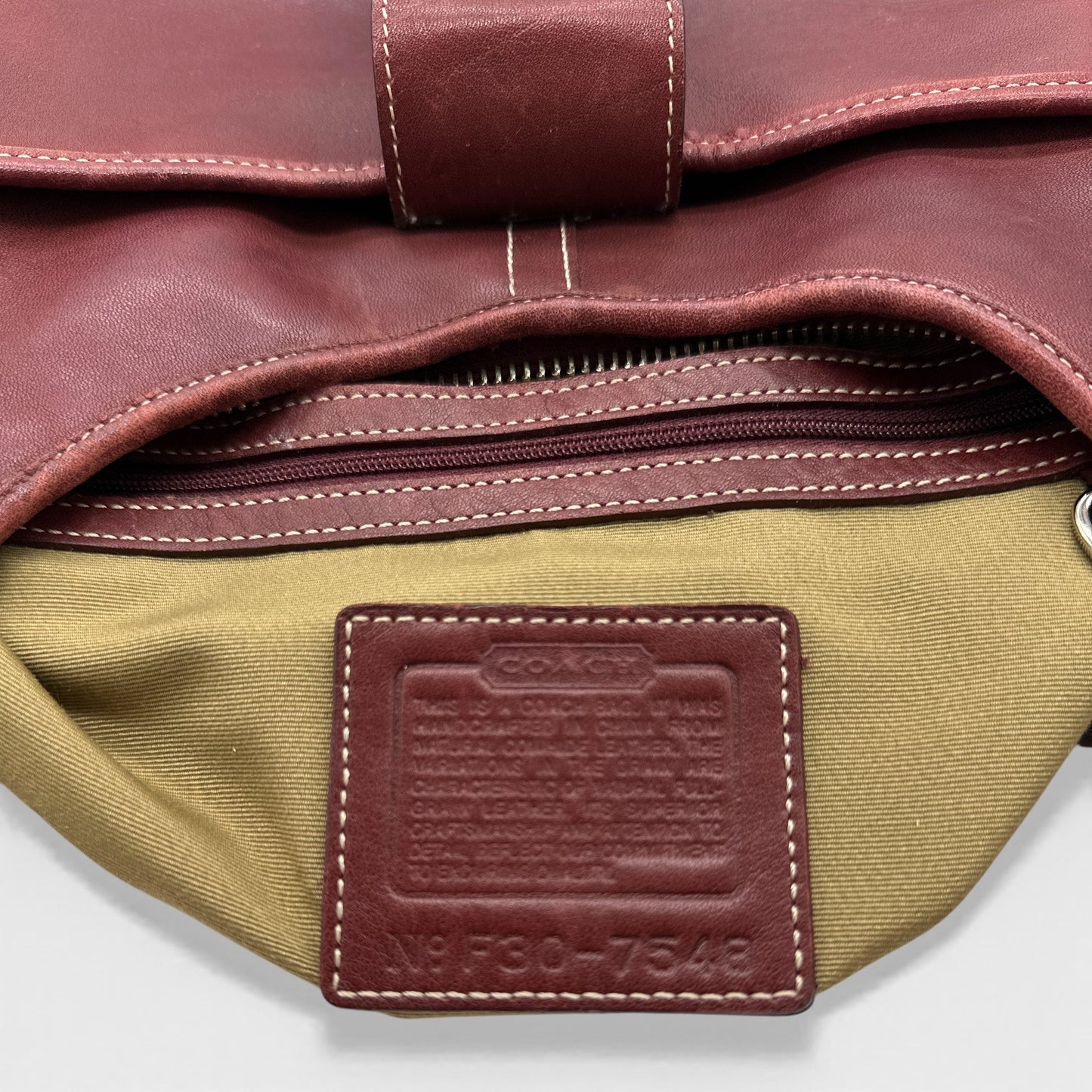 Vintage Coach 7548 Soho Crescent Shoulder Bag - Thanks it's Vintage