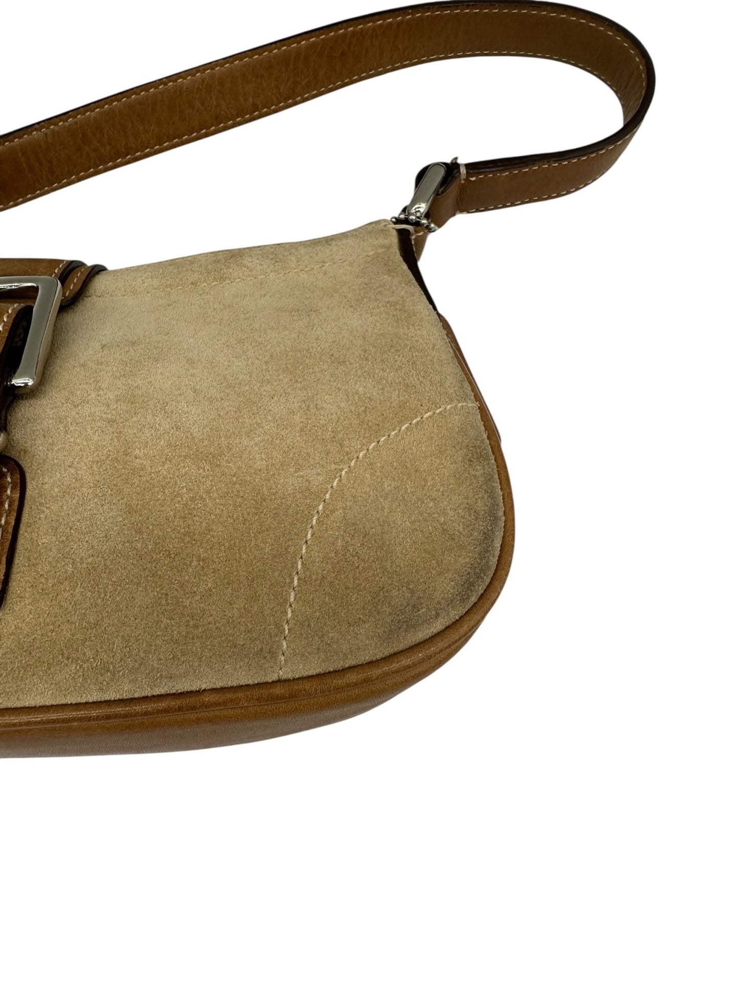 Vintage Coach 7558 Suede Soho Buckle Mini Shoulder Bag - Thanks it's Vintage