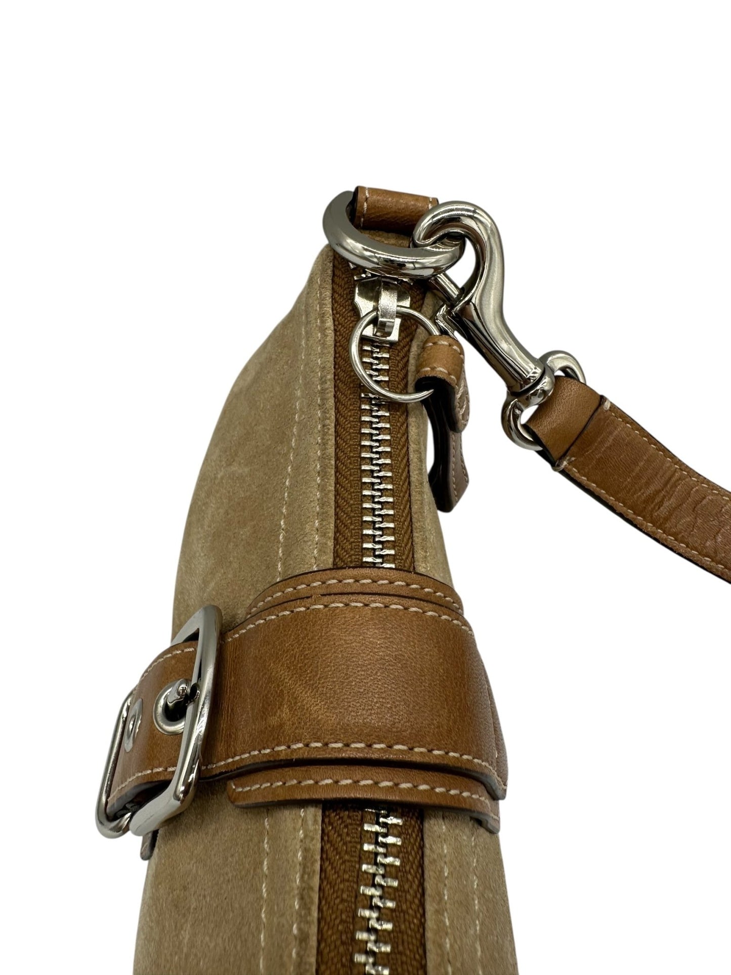 Vintage Coach 7558 Suede Soho Buckle Mini Shoulder Bag - Thanks it's Vintage