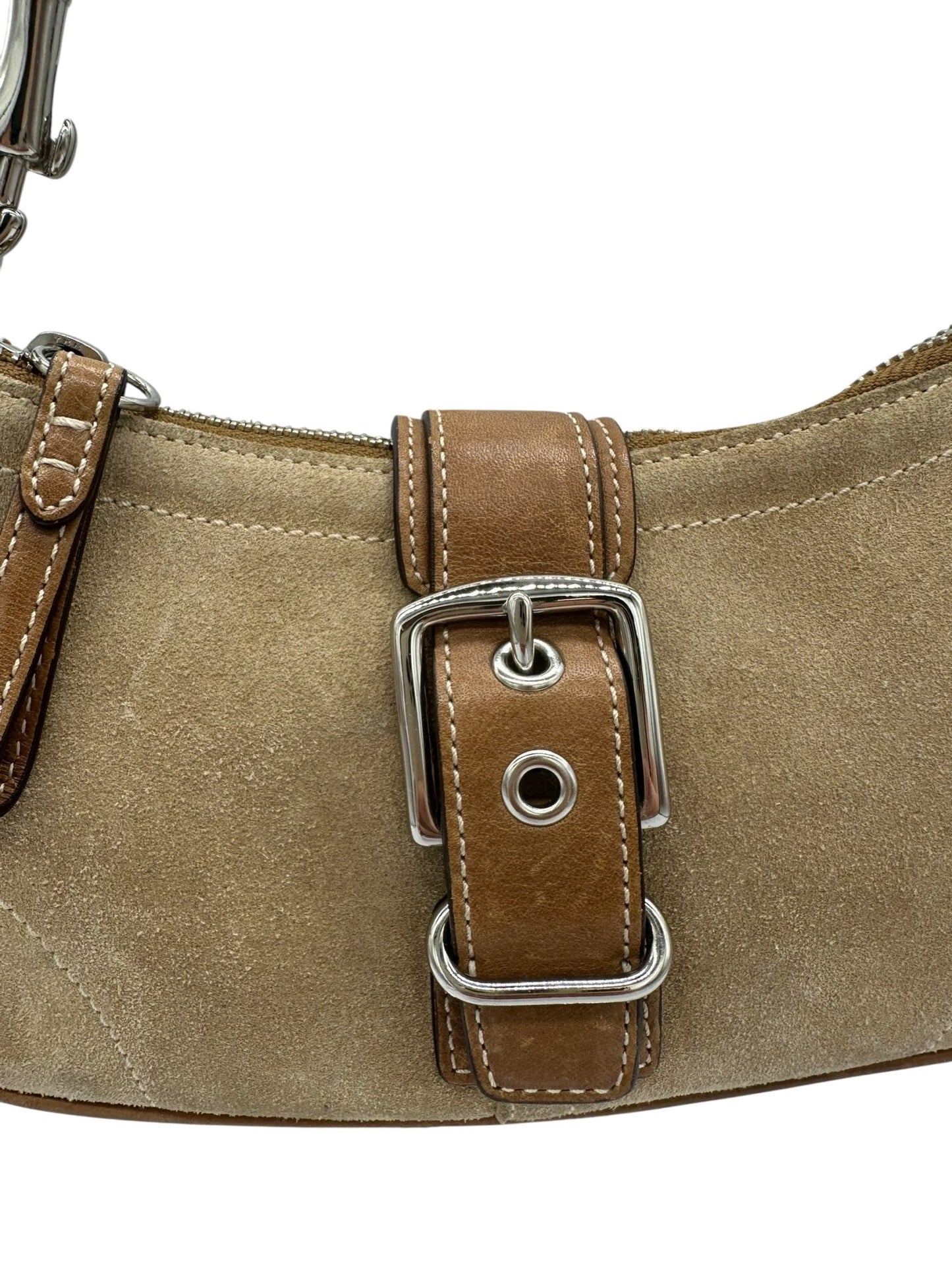 Vintage Coach 7558 Suede Soho Buckle Mini Shoulder Bag - Thanks it's Vintage