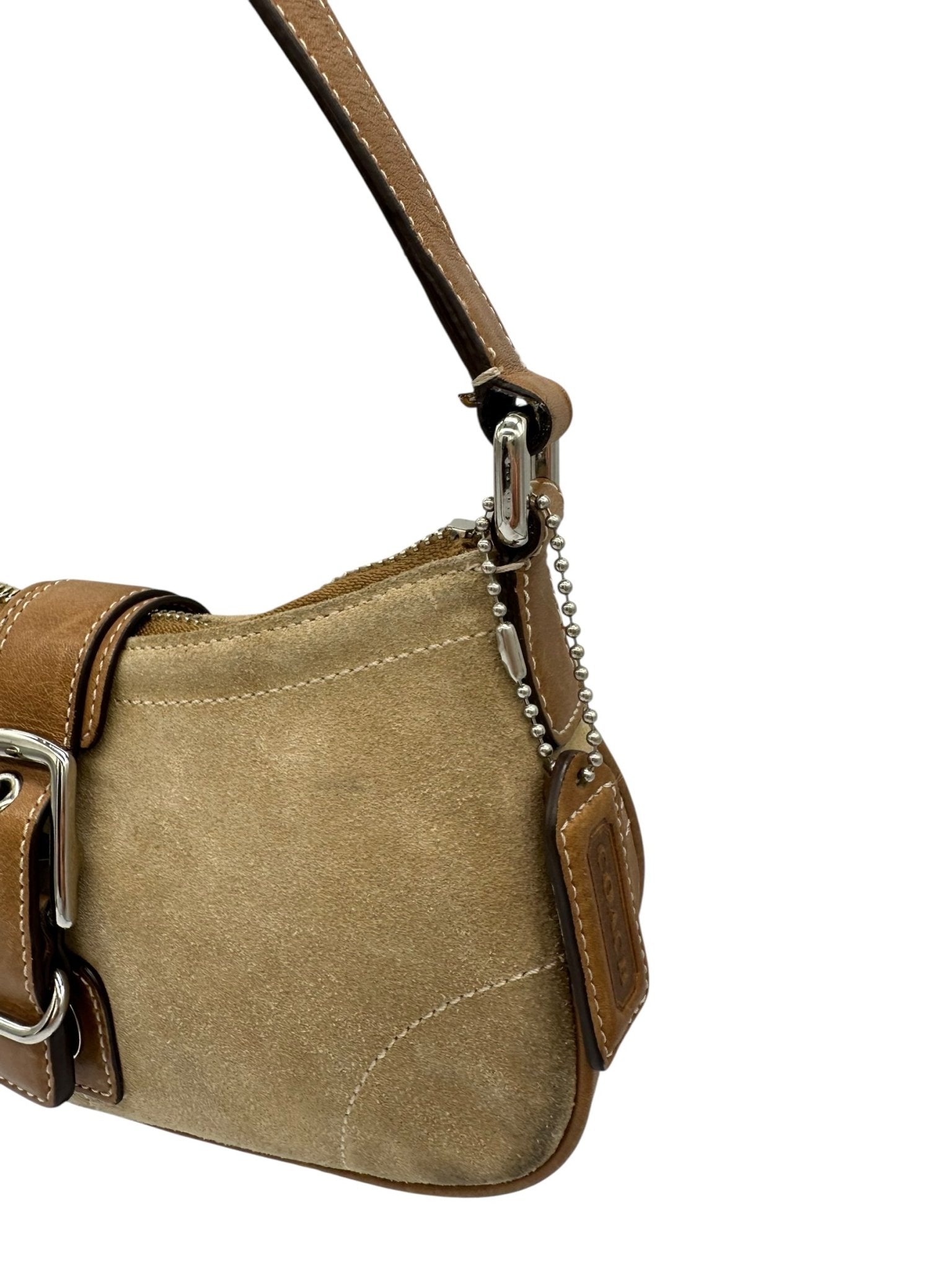 Vintage Coach 7558 Suede Soho Buckle Mini Shoulder Bag - Thanks it's Vintage