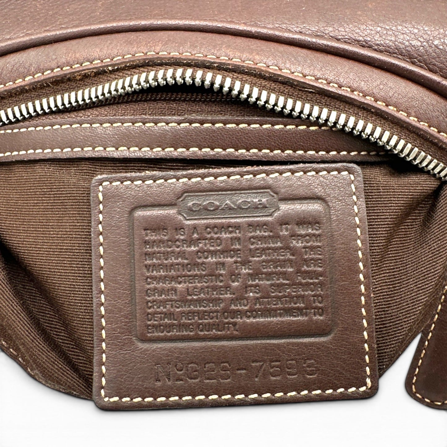 Vintage Coach 7593 Crescent Shoulder Bag - Thanks it's Vintage