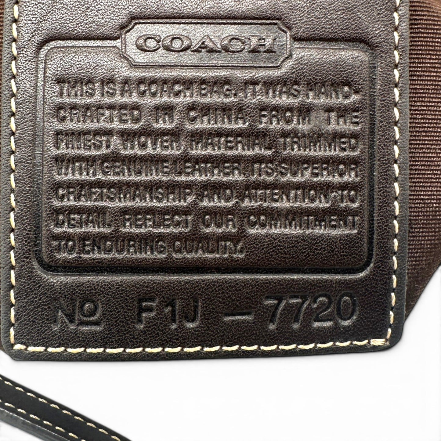 Vintage Coach 7720 Demi Shoulder Bag - Thanks it's Vintage