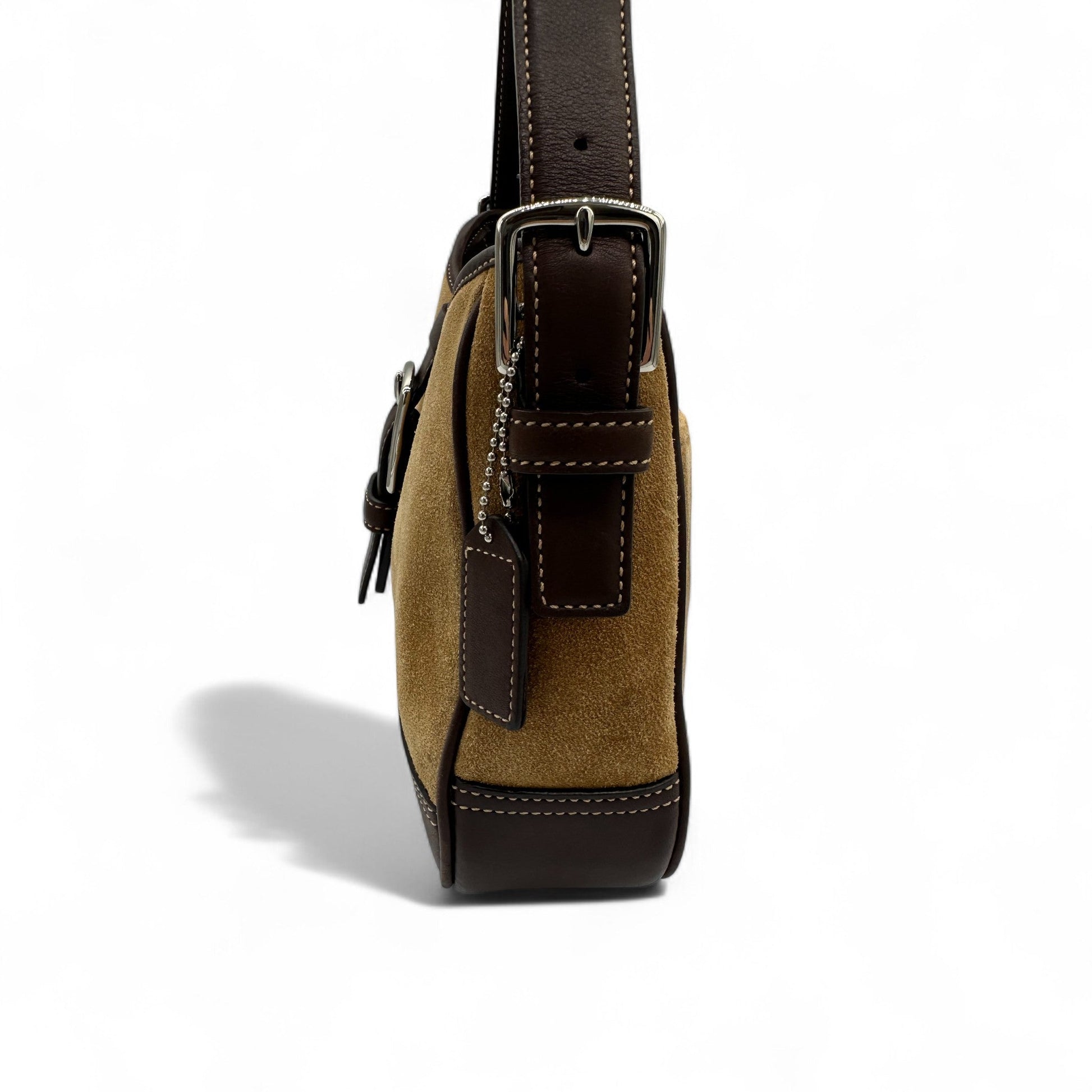 Vintage Coach 7859 Soho Buckle Suede Shoulder Bag - Thanks it's Vintage