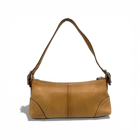 Vintage Coach 8A64 Leather Baguette Shoulder Bag - Thanks it's Vintage